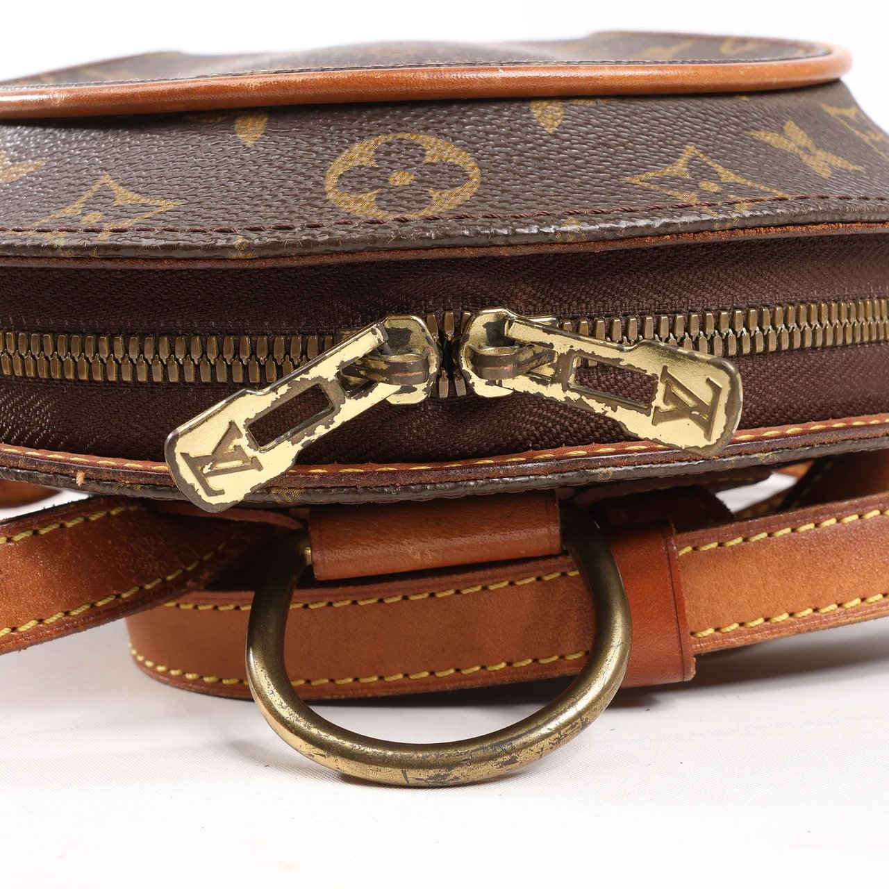 Louis Vuitton Louis Vuitton Monogram Canvas Ellipse Backpack in Brown M51125 Bruin