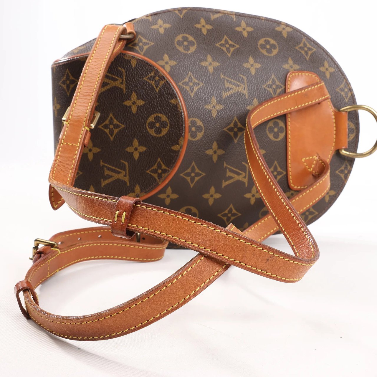 Louis Vuitton Louis Vuitton Monogram Canvas Ellipse Backpack in Brown M51125 Bruin