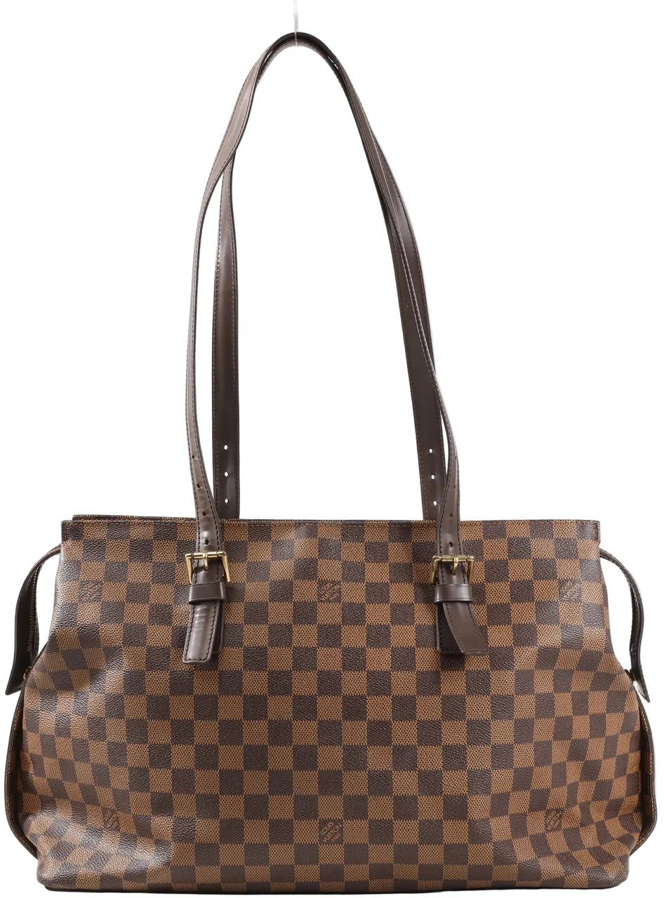 Louis Vuitton Louis Vuitton Chelsea Damier Ebene Shoulder Bag in Brown N51119 Bruin