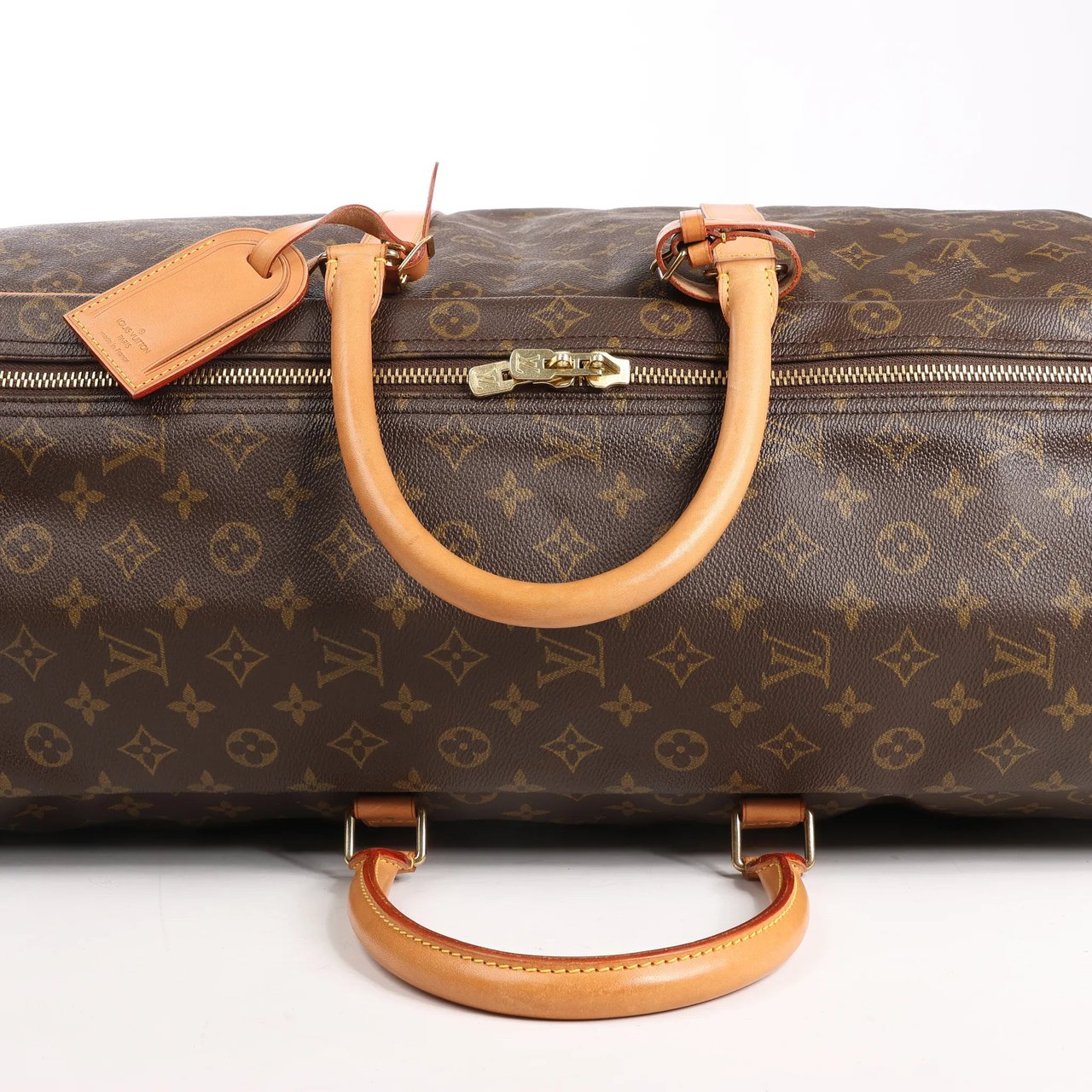 Louis Vuitton Louis Vuitton Sirius 65 Monogram Canvas Travel Bag in Brown Bruin