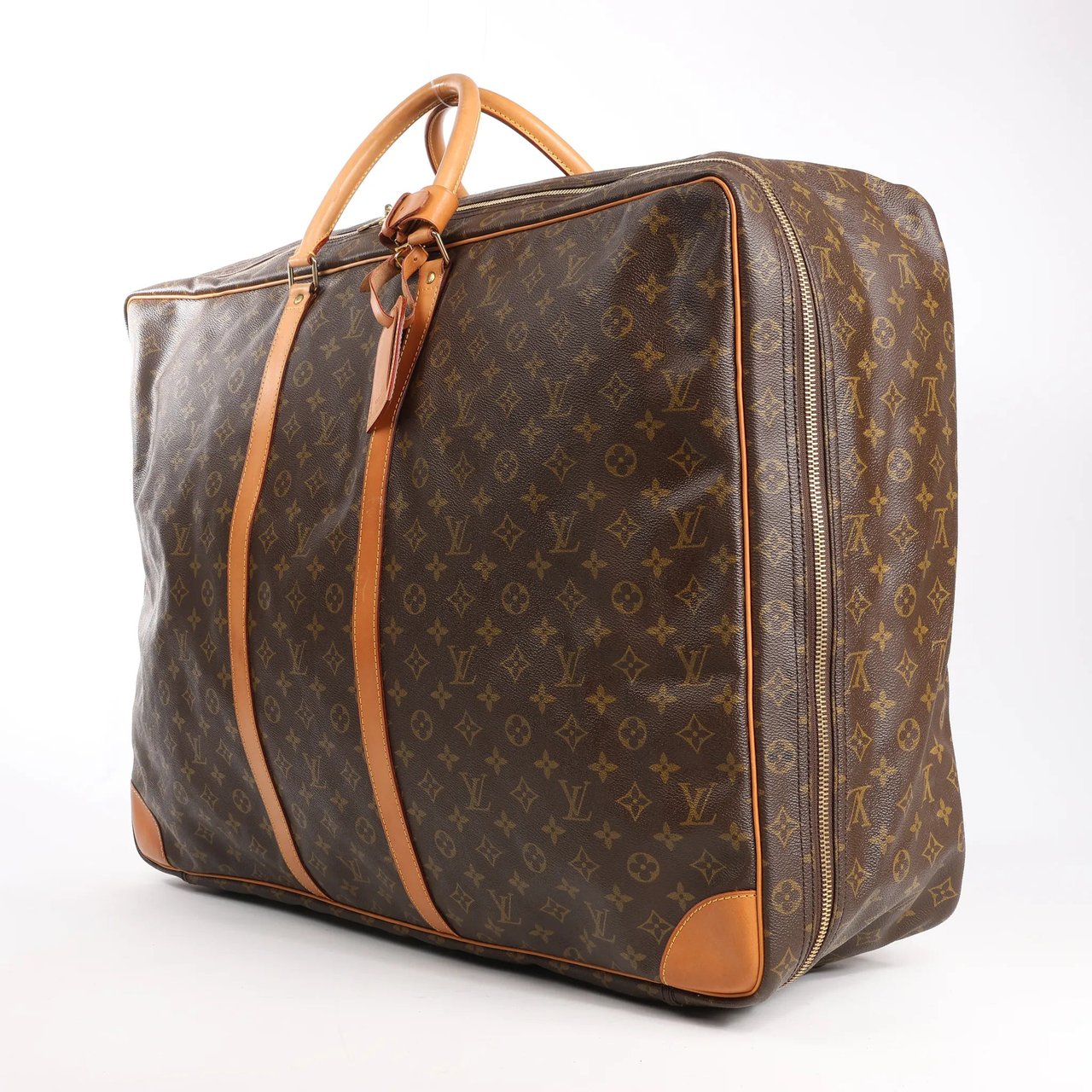 Louis Vuitton Louis Vuitton Sirius 65 Monogram Canvas Travel Bag in Brown Bruin