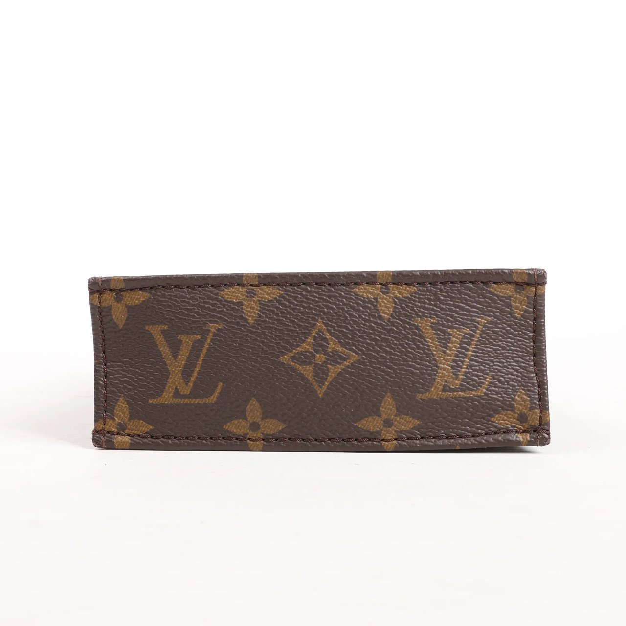 Louis Vuitton Louis Vuitton Sac Plat Petit Monogram Canvas 2Way Handbag in Brown M69442 Bruin