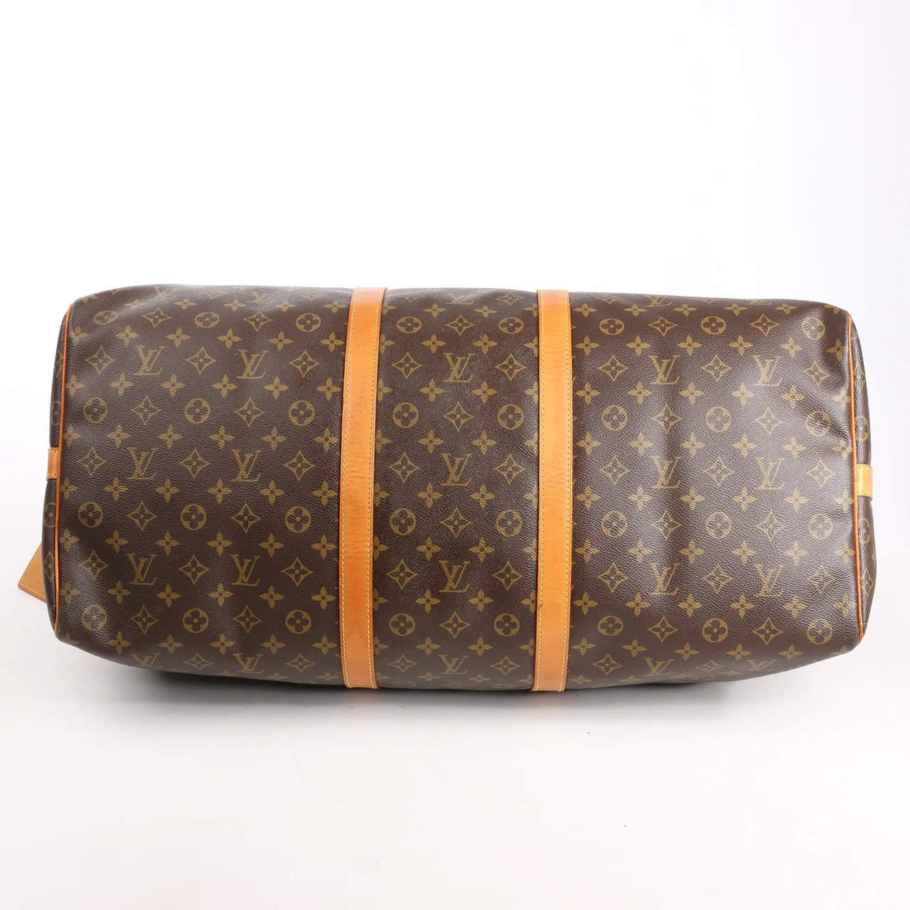 Louis Vuitton Louis Vuitton Keepall Bandoulière 60 Monogram Canvas Travel Bag in Brown Bruin