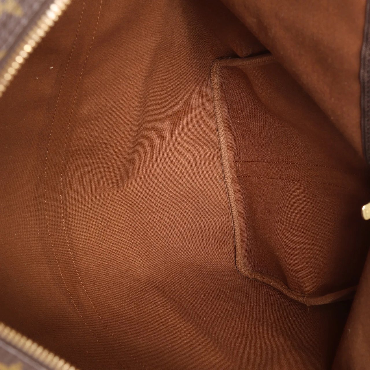 Louis Vuitton Louis Vuitton Keepall Bandoulière 60 Monogram Canvas Travel Bag in Brown Bruin