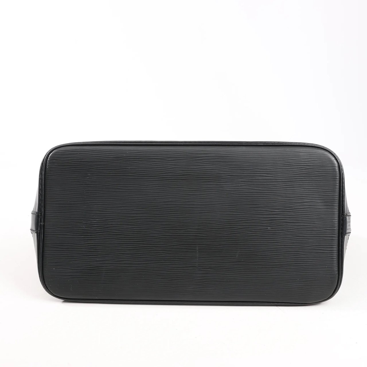 Louis Vuitton Louis Vuitton Epi Leather Alma PM Handbag in Black M52142 Zwart