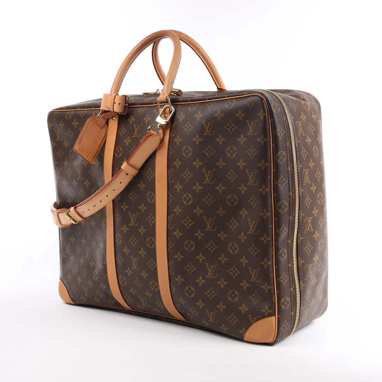 Louis Vuitton Louis Vuitton Monogram Canvas Sirius 55 Travel Bag M41404 Bruin