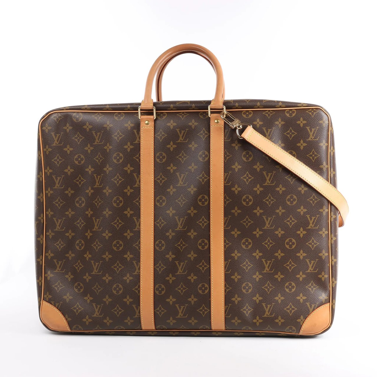 Louis Vuitton Louis Vuitton Monogram Canvas Sirius 55 Travel Bag M41404 Bruin