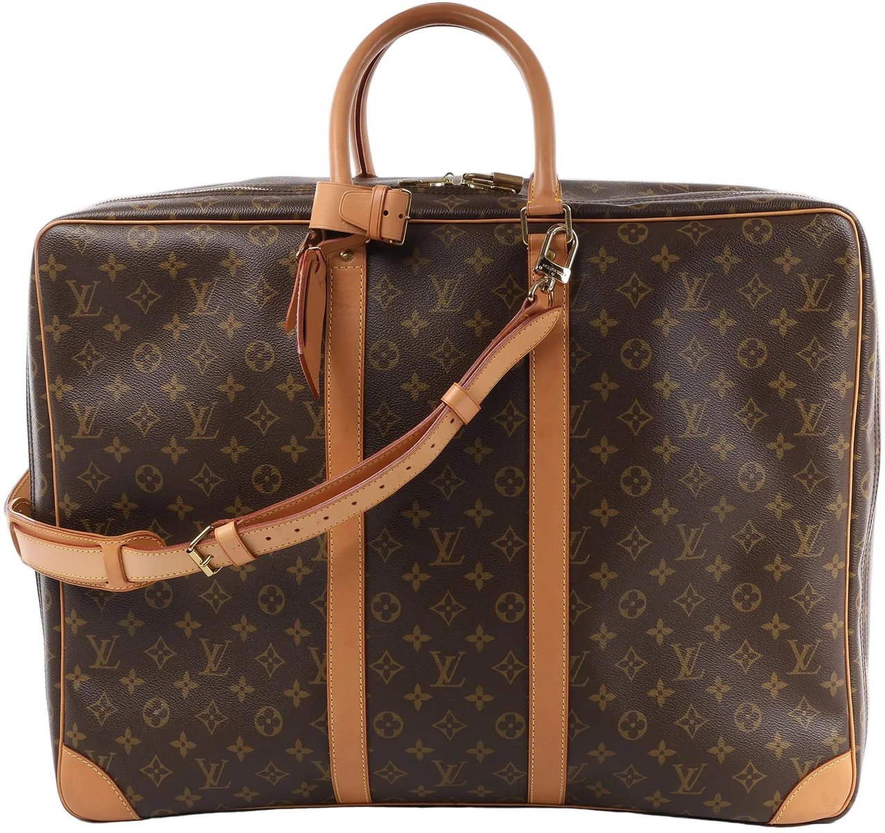 Louis Vuitton Louis Vuitton Monogram Canvas Sirius 55 Travel Bag M41404 Bruin