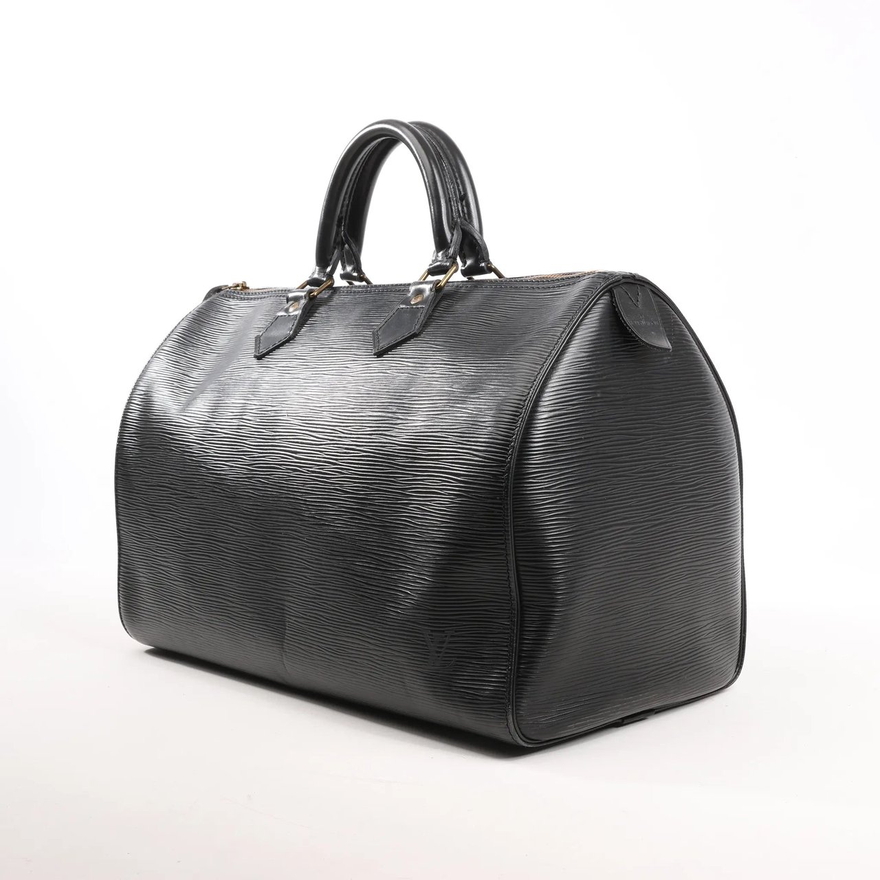 Louis Vuitton Louis Vuitton Speedy 35 Epi Leather Handbag in Black M42992 Zwart