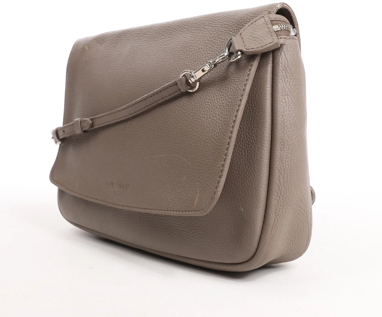 Louis Vuitton Louis Vuitton Essentiel Taurillon Clemence Crossbody Bag in Gray M94446 Grijs