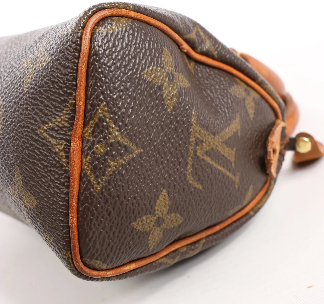 Louis Vuitton Louis Vuitton Speedy Nano Monogram Handbag in Brown M41534 Bruin