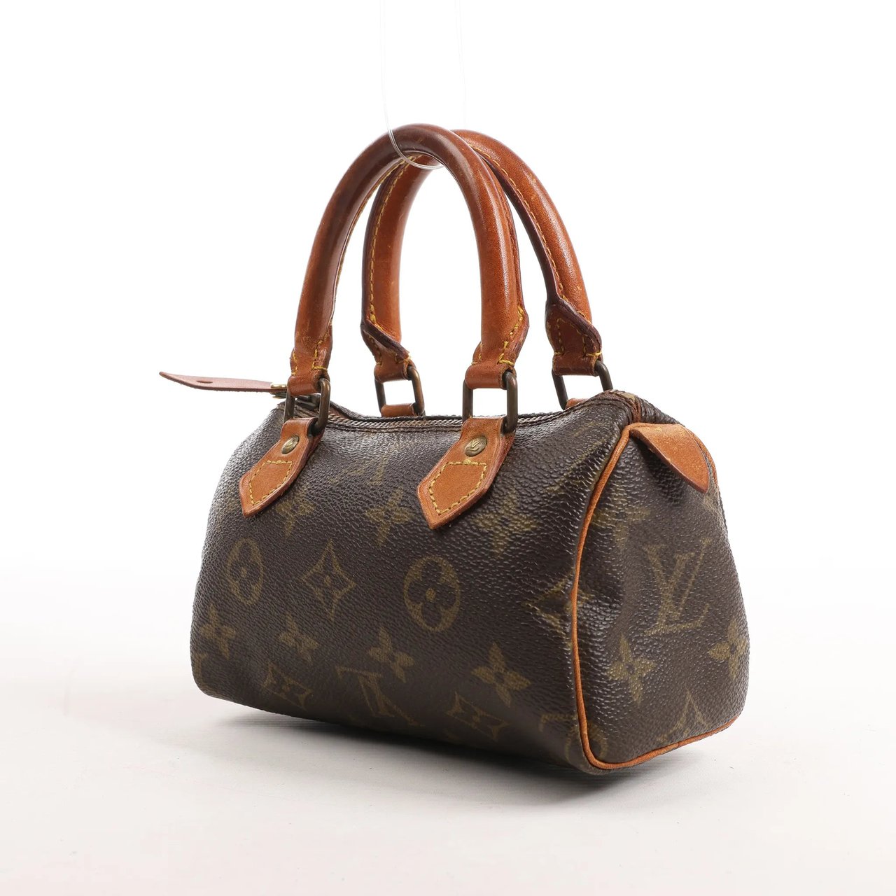 Louis Vuitton Louis Vuitton Speedy Nano Monogram Handbag in Brown M41534 Bruin