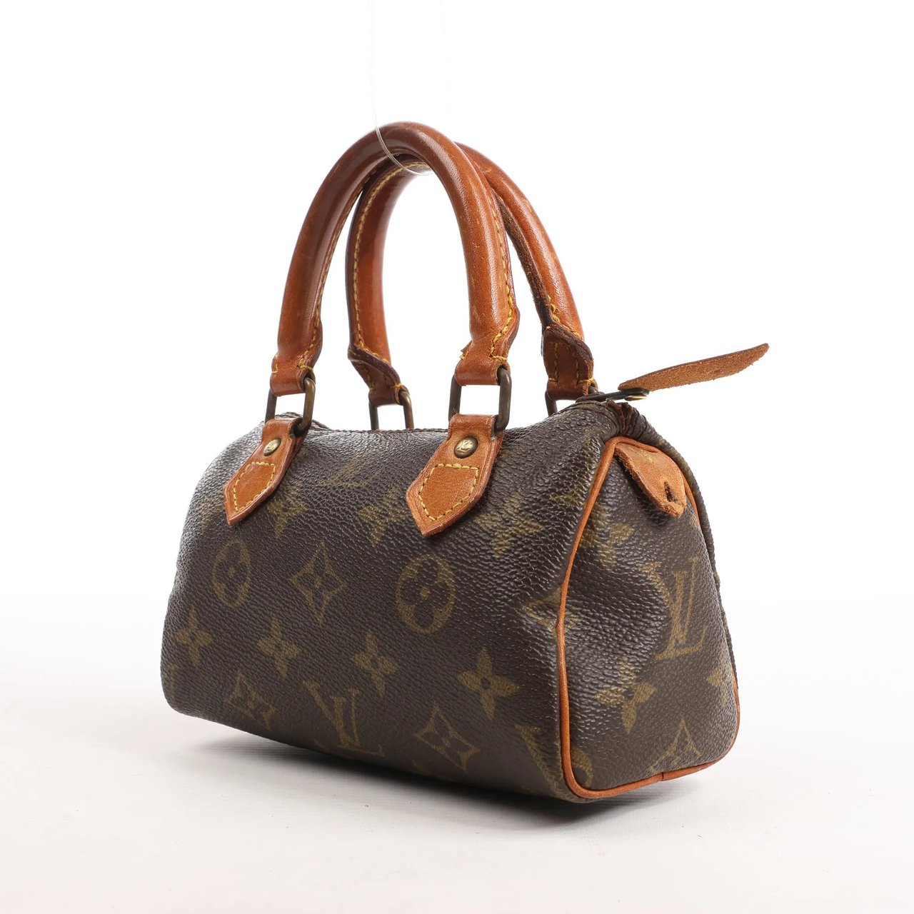 Louis Vuitton Louis Vuitton Speedy Nano Monogram Handbag in Brown M41534 Bruin