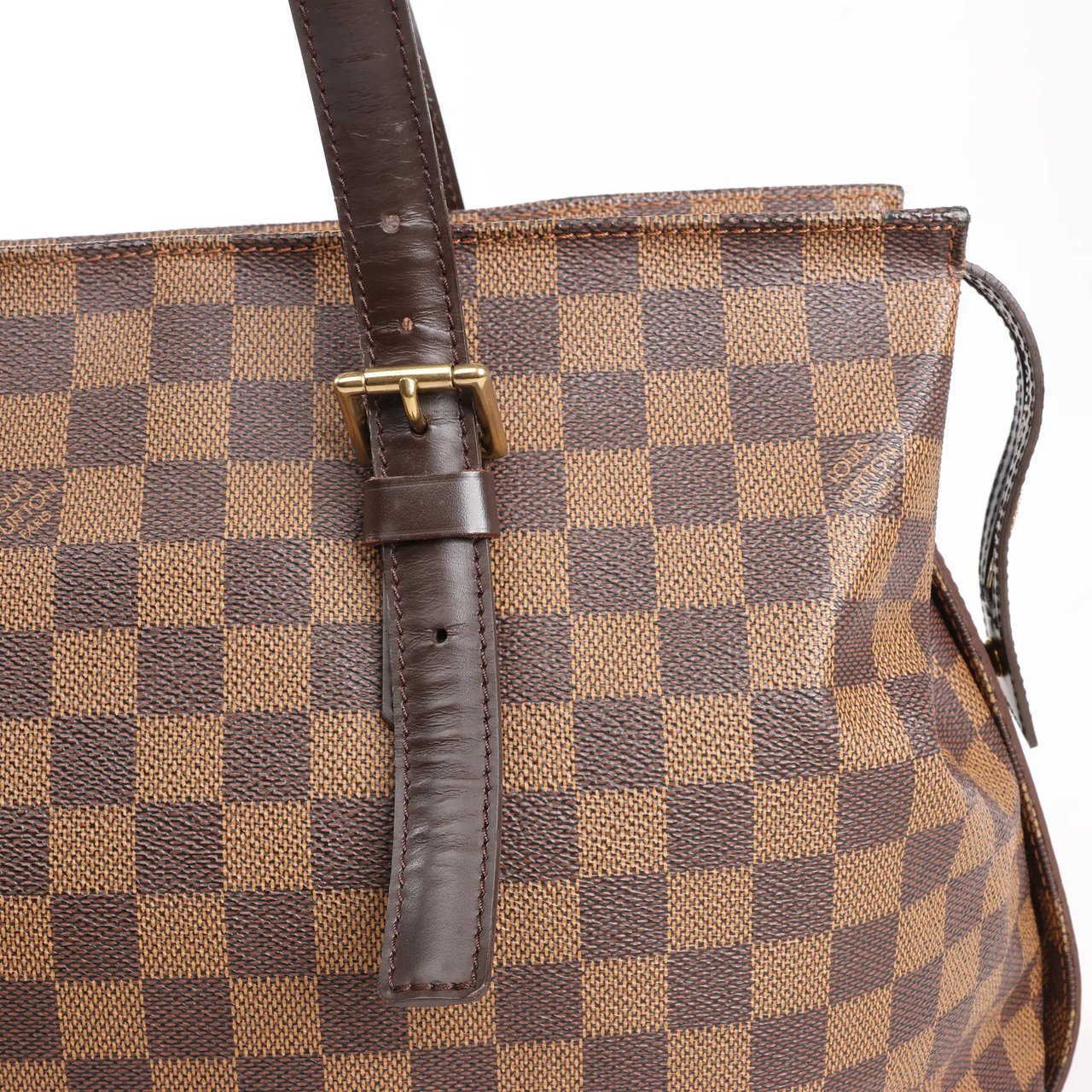 Louis Vuitton Louis Vuitton Chelsea Damier Ebene Shoulder Bag in Brown N51119 Bruin
