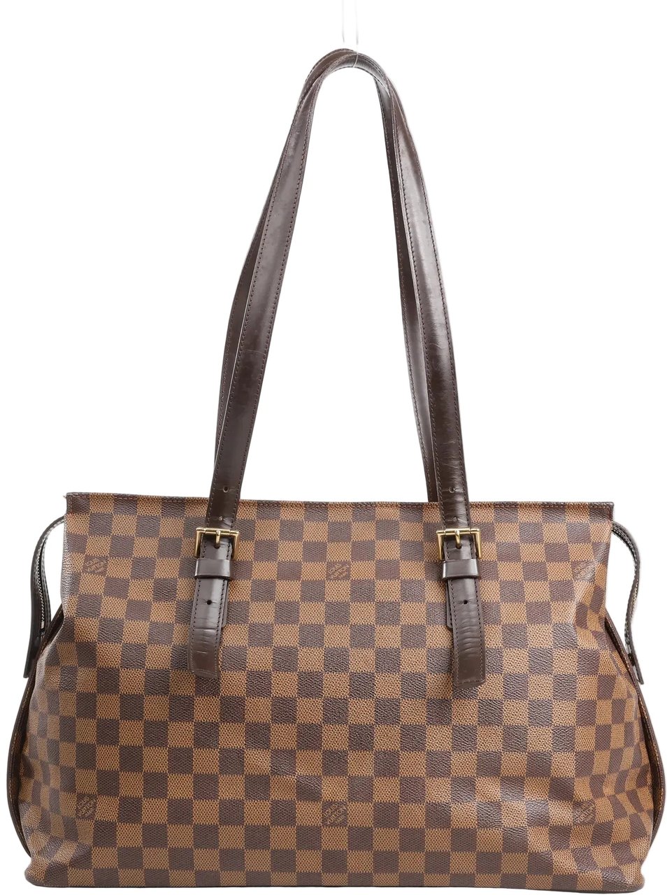 Louis Vuitton Louis Vuitton Chelsea Damier Ebene Shoulder Bag in Brown N51119 Bruin