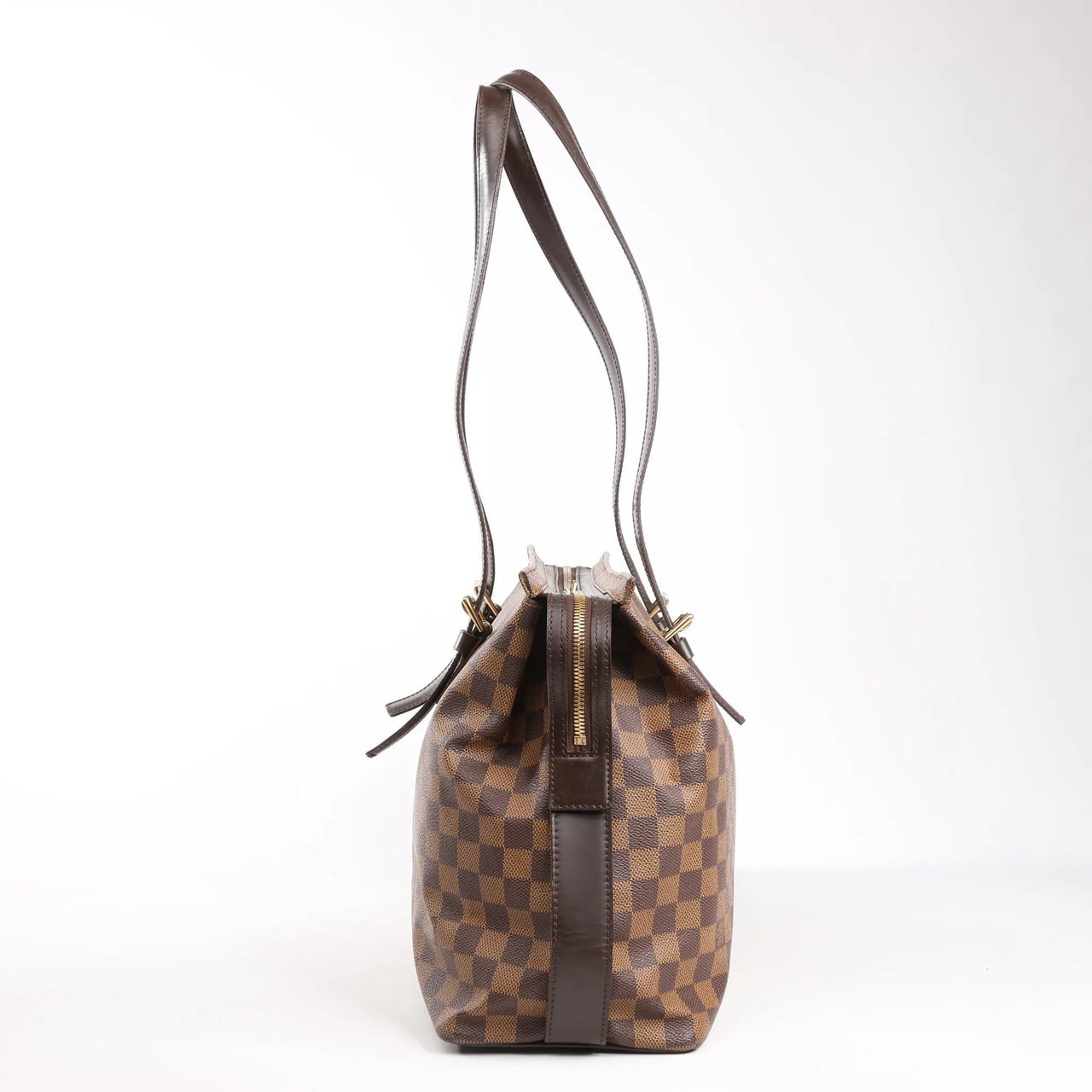 Louis Vuitton Louis Vuitton Chelsea Damier Ebene Shoulder Bag in Brown N51119 Bruin