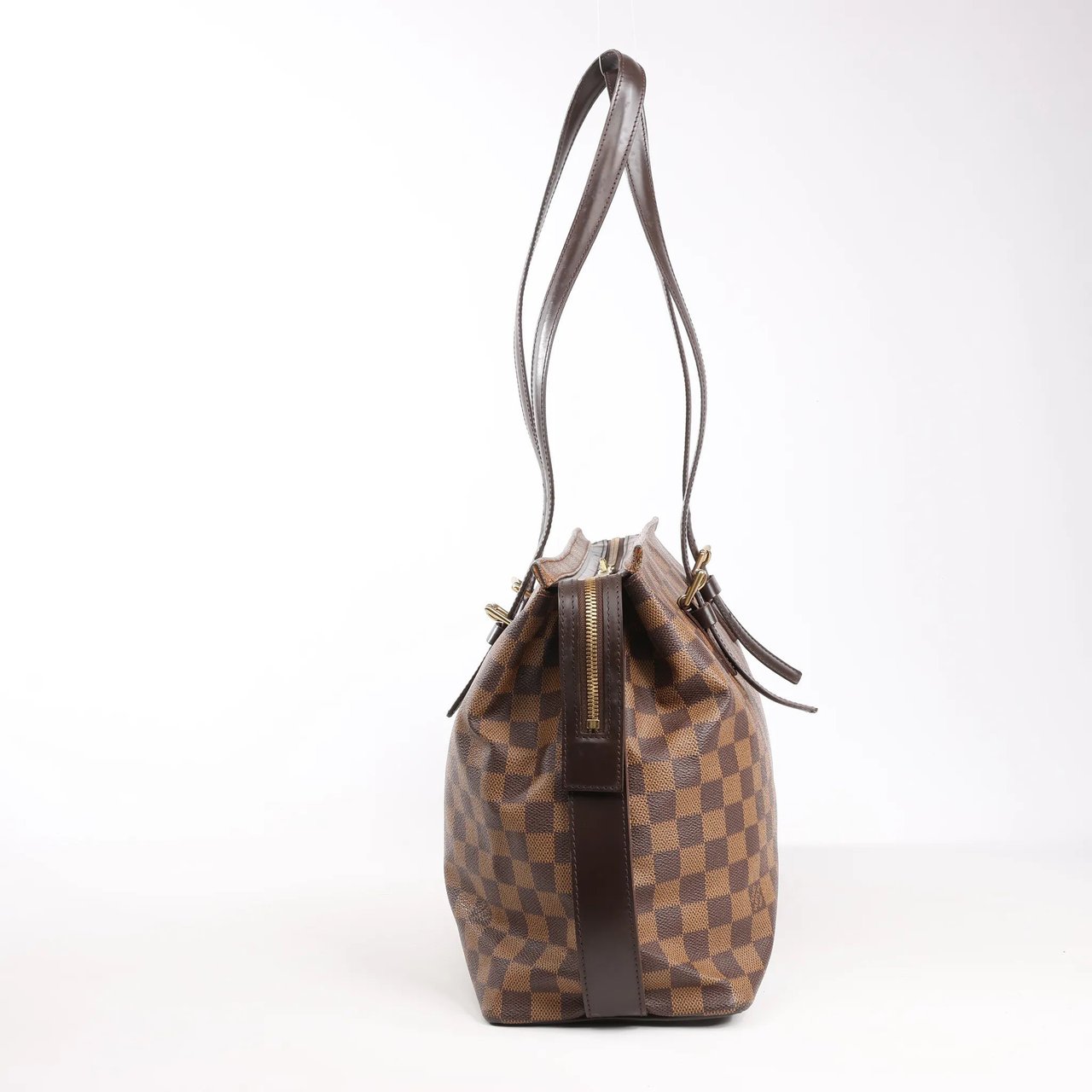 Louis Vuitton Louis Vuitton Chelsea Damier Ebene Shoulder Bag in Brown N51119 Bruin