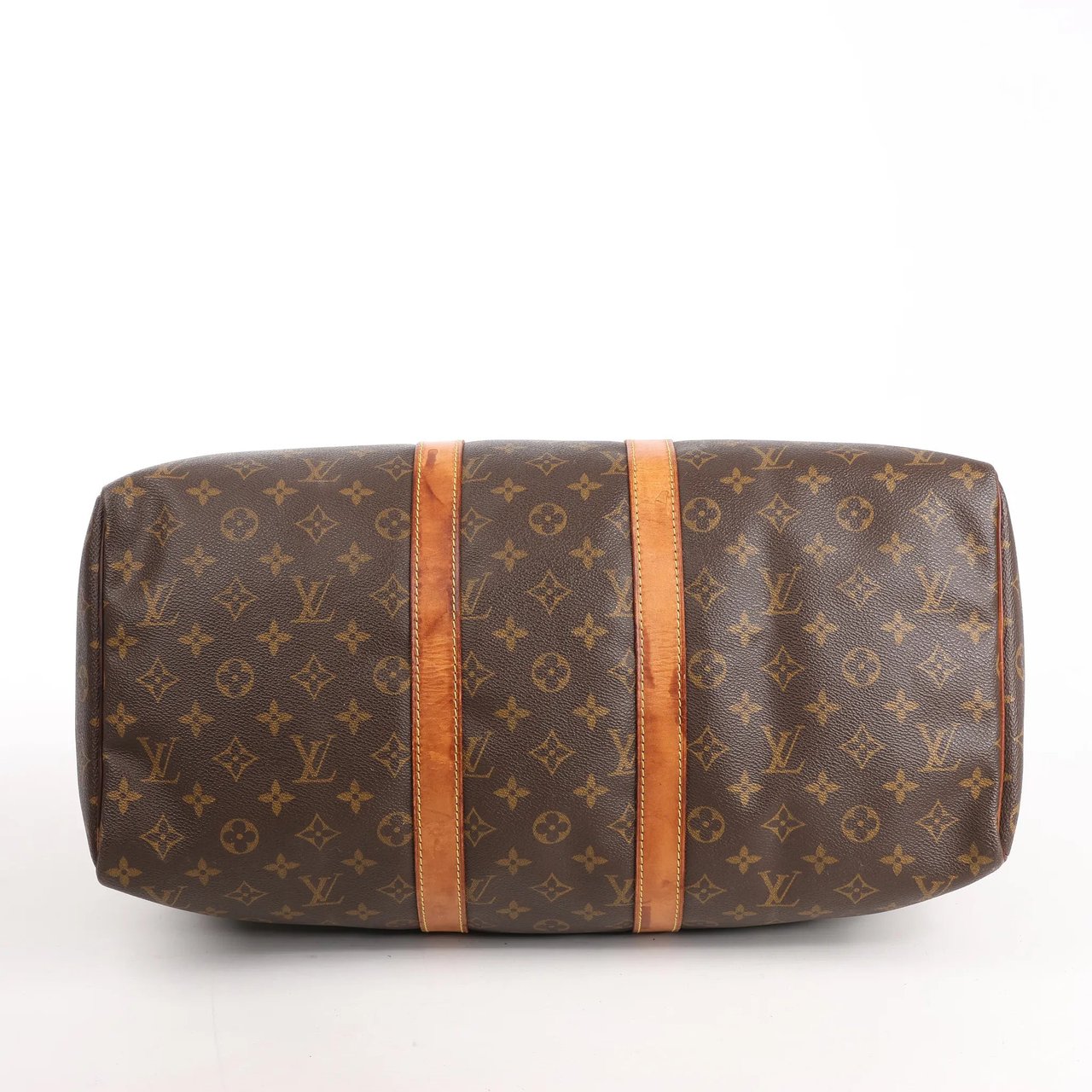 Louis Vuitton Louis Vuitton Keepall 45 Monogram Canvas Travel Bag in Brown M41428 Bruin
