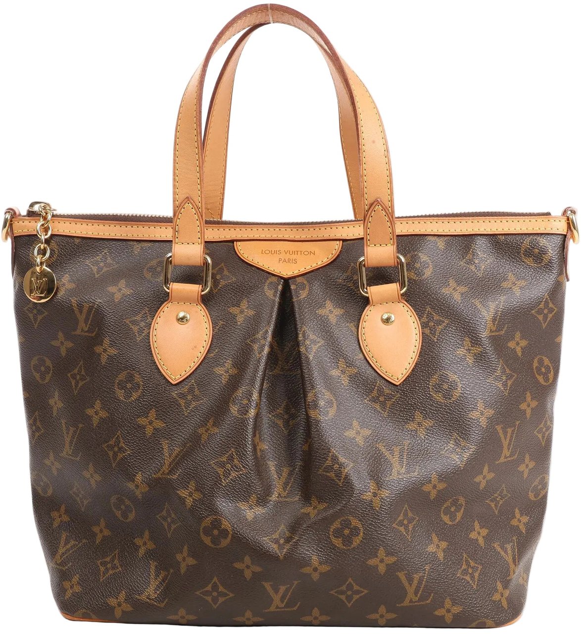 Louis Vuitton Louis Vuitton Palermo PM Monogram Handbag in Brown M40145 Bruin