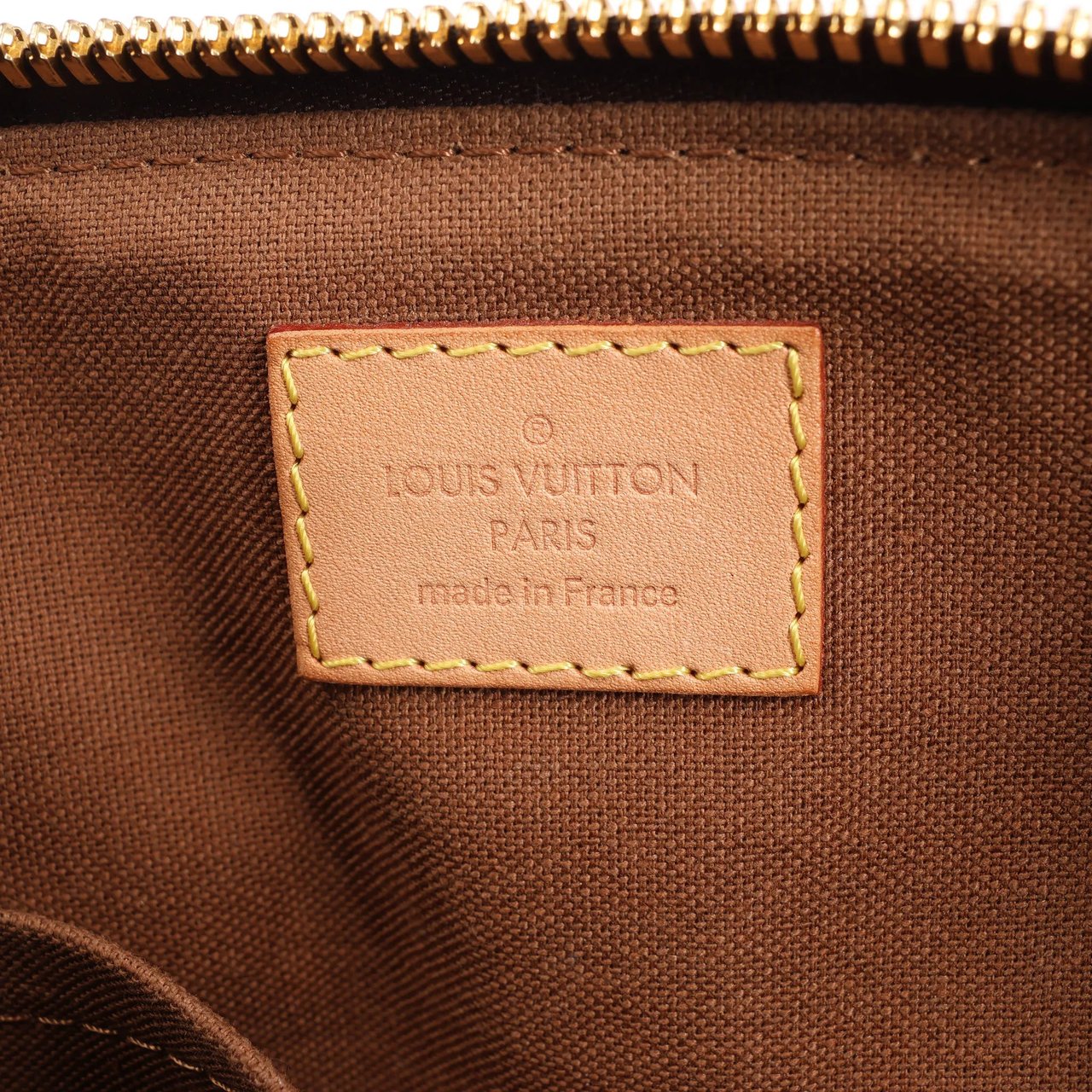 Louis Vuitton Louis Vuitton Palermo PM Monogram Handbag in Brown M40145 Bruin