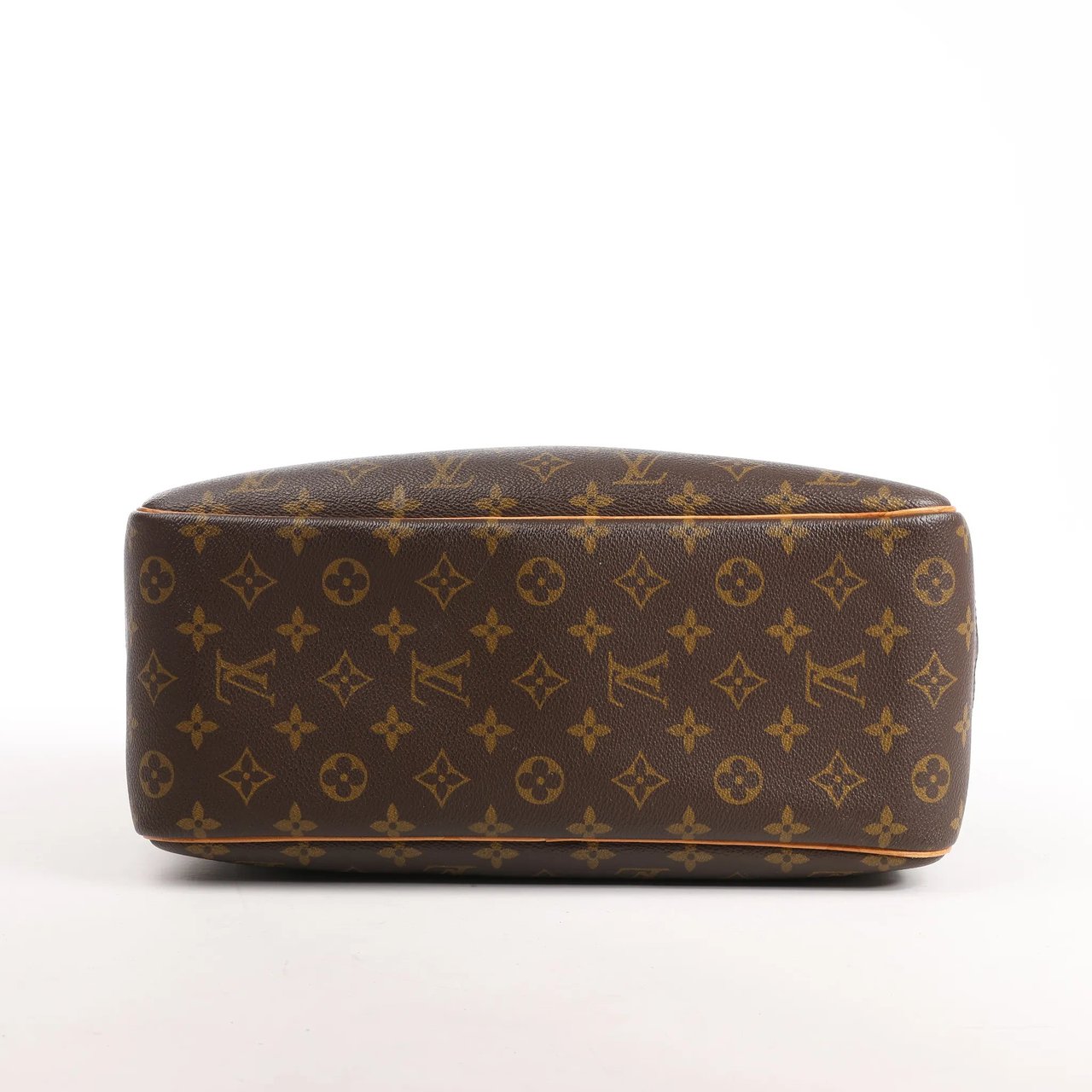 Louis Vuitton Louis Vuitton Deauville Monogram Canvas Handbag in Brown M47270 Bruin