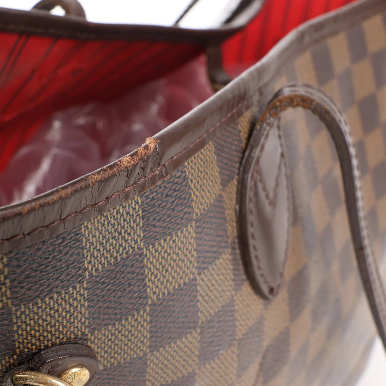 Louis Vuitton Louis Vuitton Neverfull MM Damier Ebene Shoulder Bag in Brown N51105 Bruin