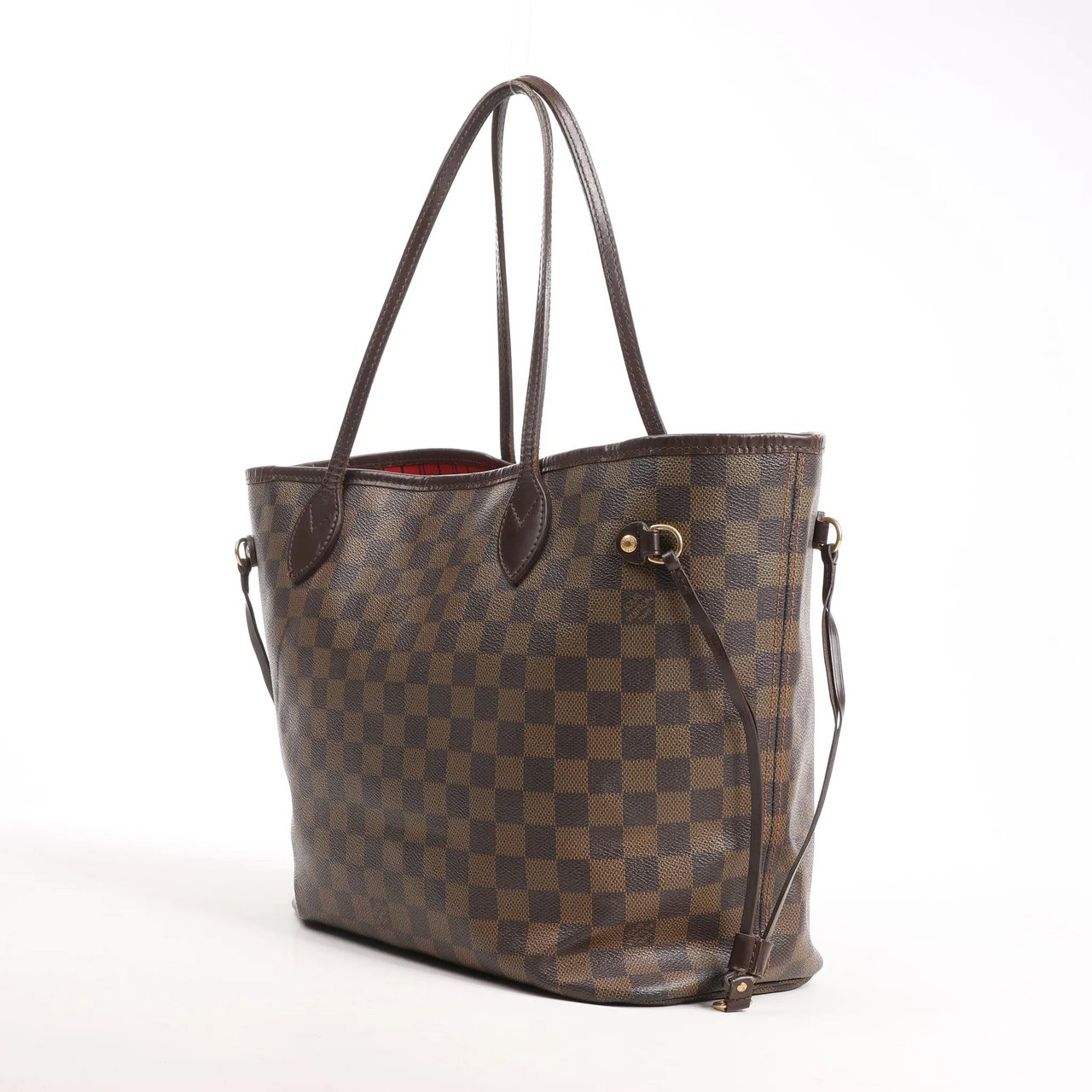 Louis Vuitton Louis Vuitton Neverfull MM Damier Ebene Shoulder Bag in Brown N51105 Bruin