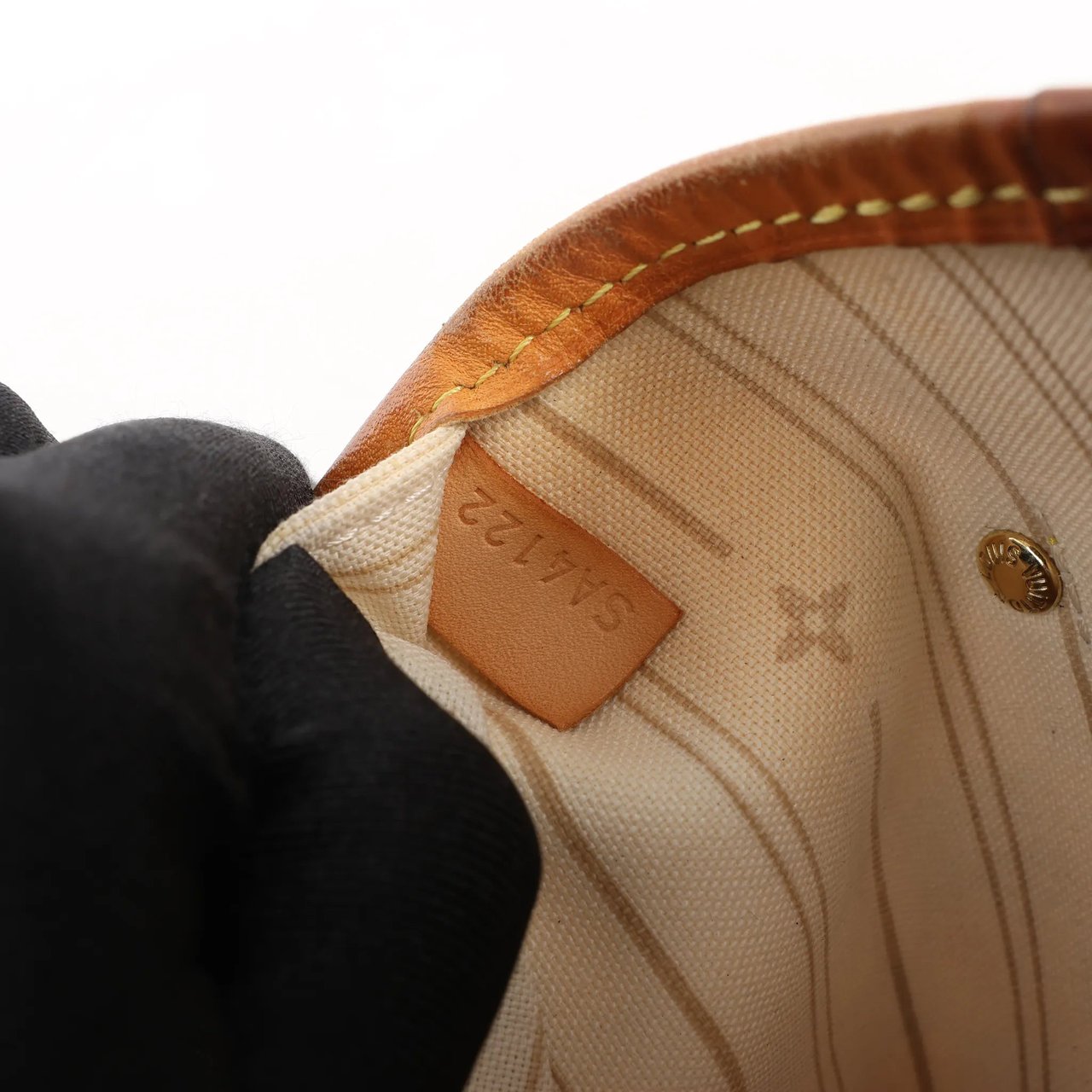 Louis Vuitton Louis Vuitton Neverfull MM Damier Azur Shoulder Bag in Beige N51107 Beige