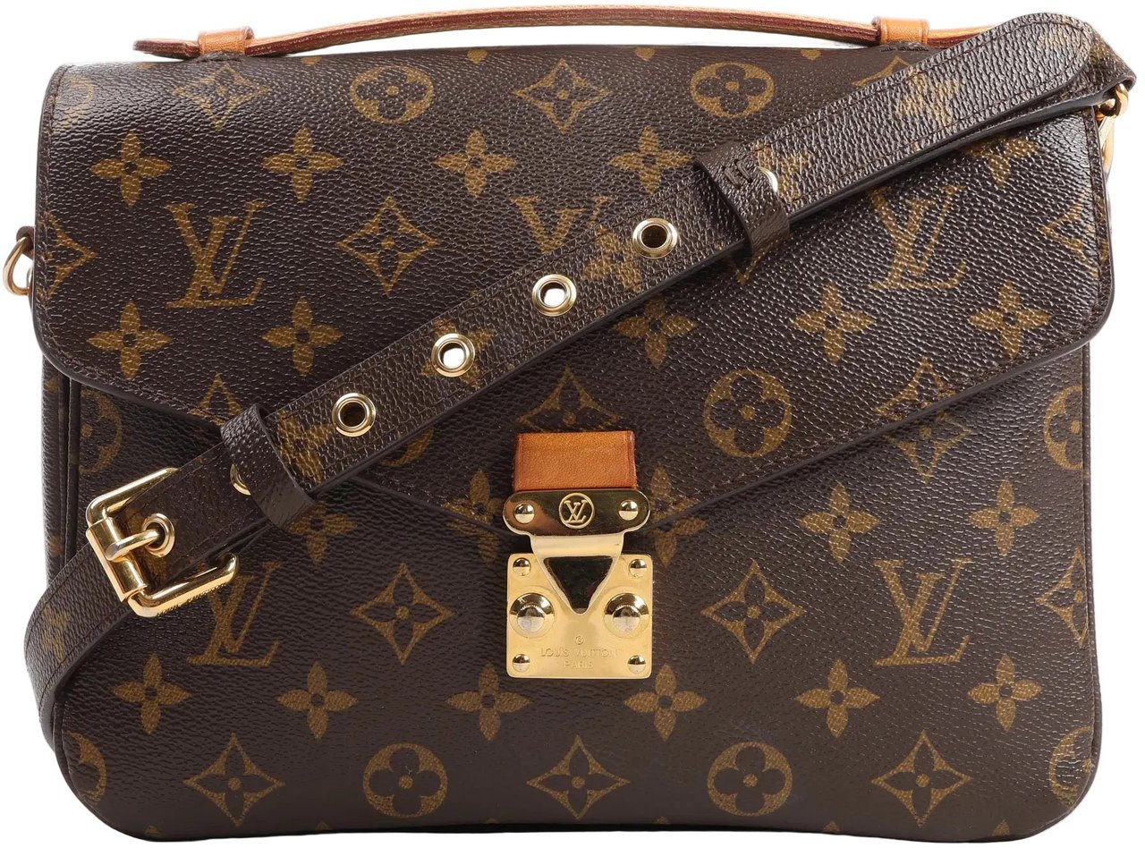Louis Vuitton Louis Vuitton Pochette Metis MM Monogram Canvas Crossbody Bag in Brown M44875 Bruin