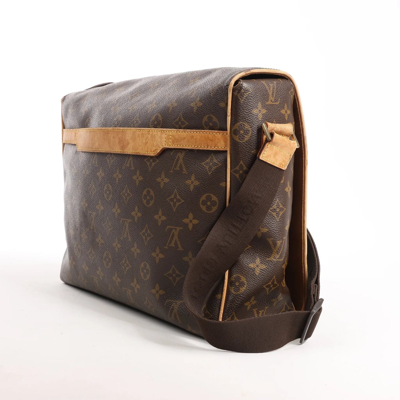 Louis Vuitton Louis Vuitton Valmy GM Monogram Canvas Messenger Crossbody Bag in Brown Bruin