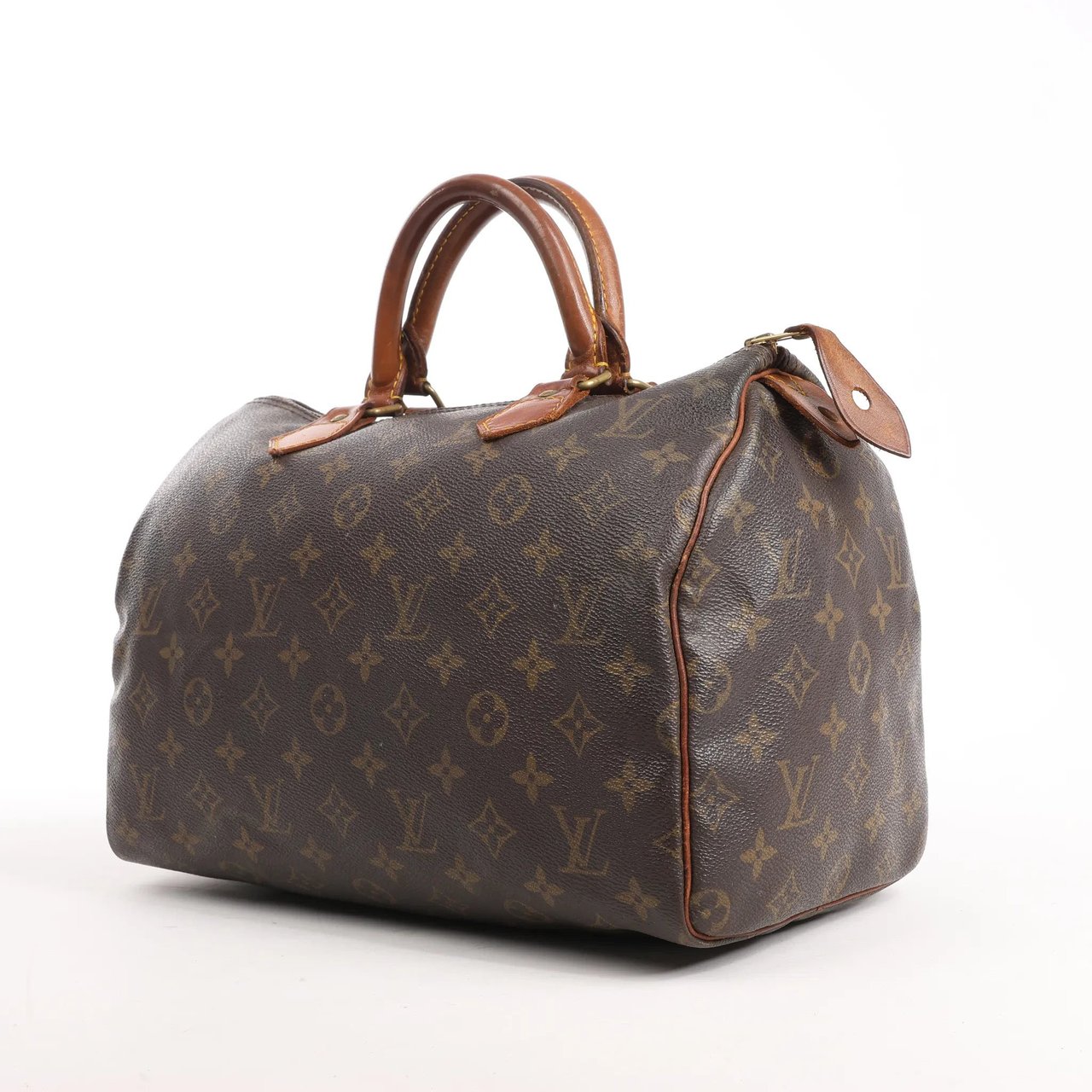 Louis Vuitton Louis Vuitton Speedy 30 Monogram Canvas Handbag in Brown Bruin