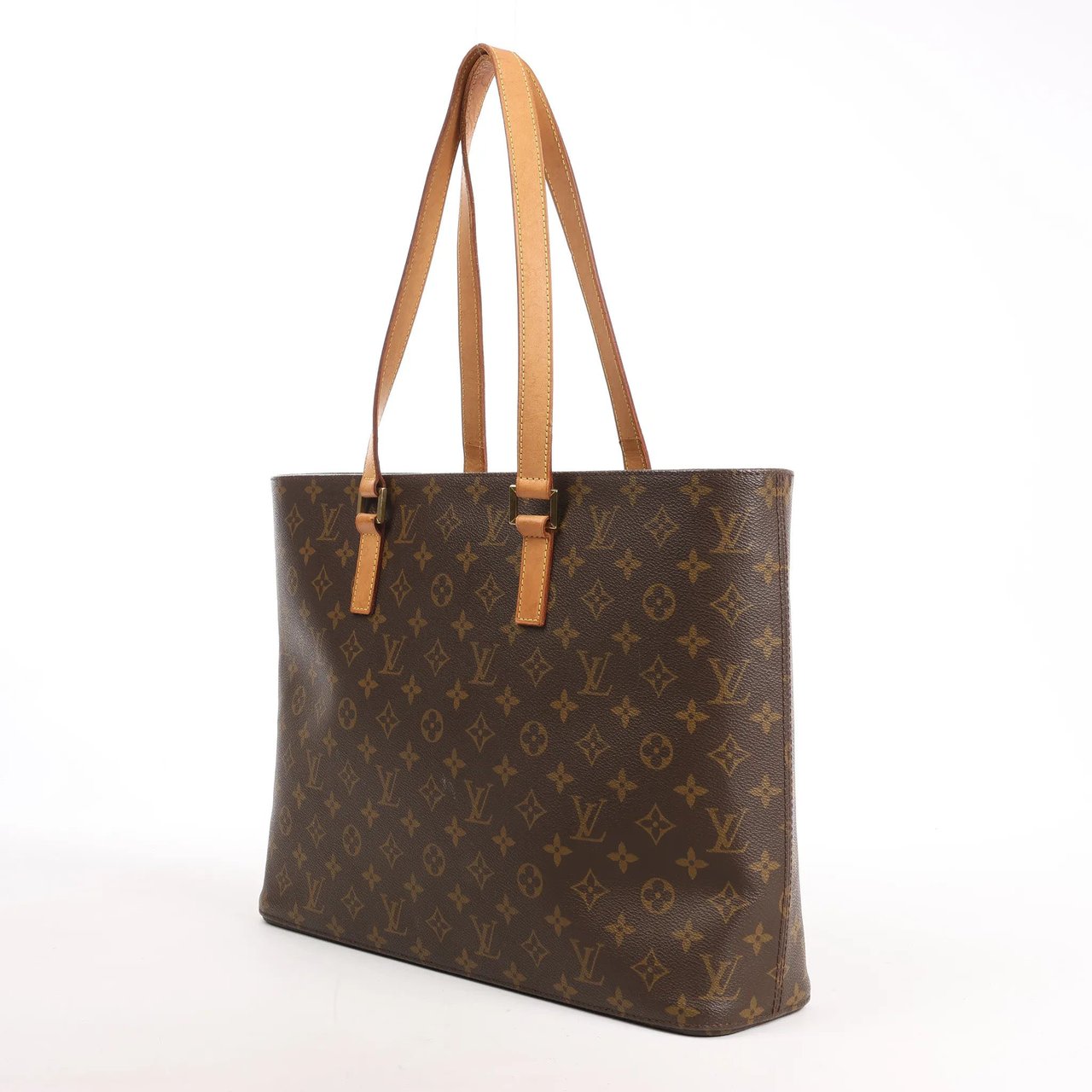 Louis Vuitton Louis Vuitton Luco Monogram Canvas Shoulder Bag in Brown M51155 Bruin