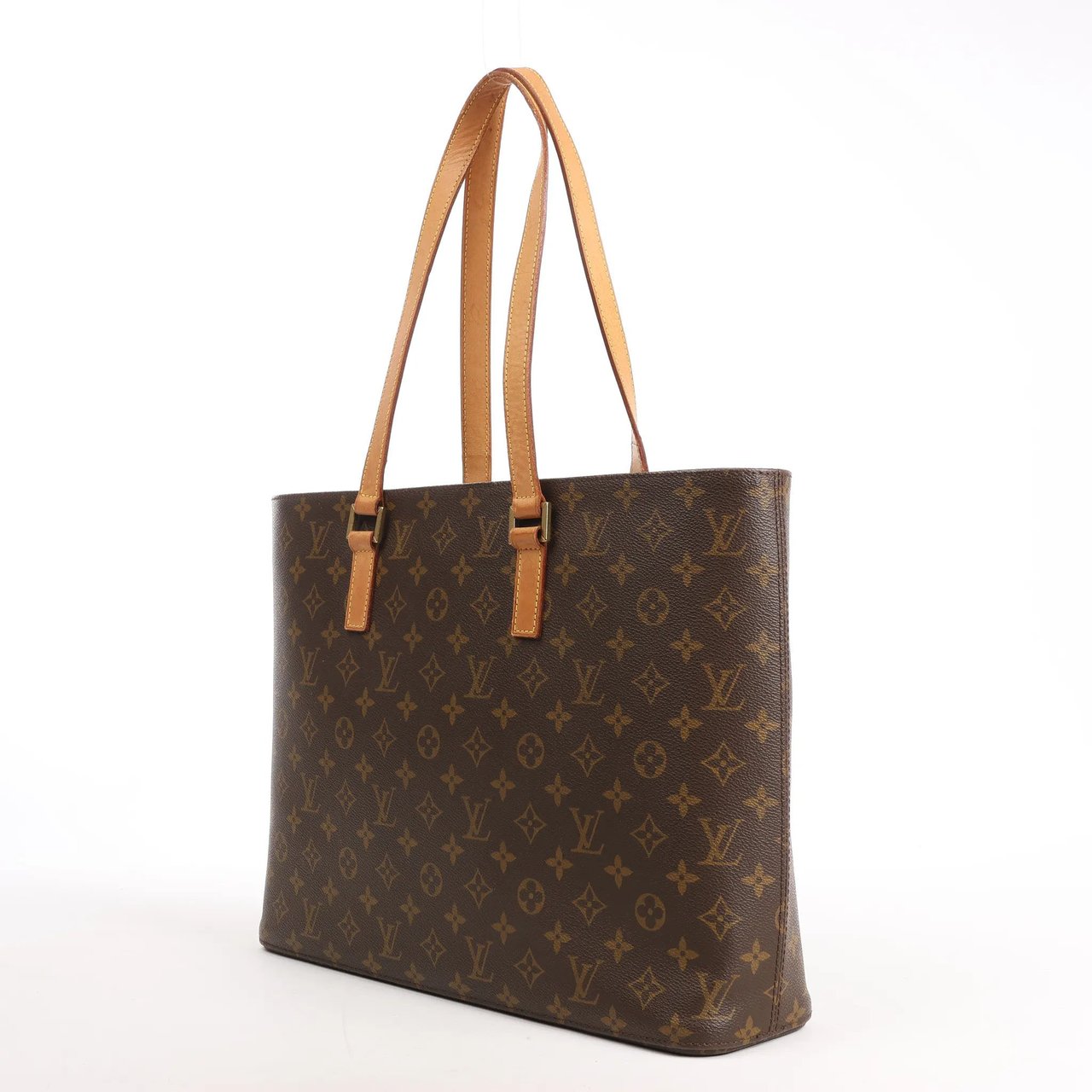 Louis Vuitton Louis Vuitton Luco Monogram Canvas Shoulder Bag in Brown M51155 Bruin