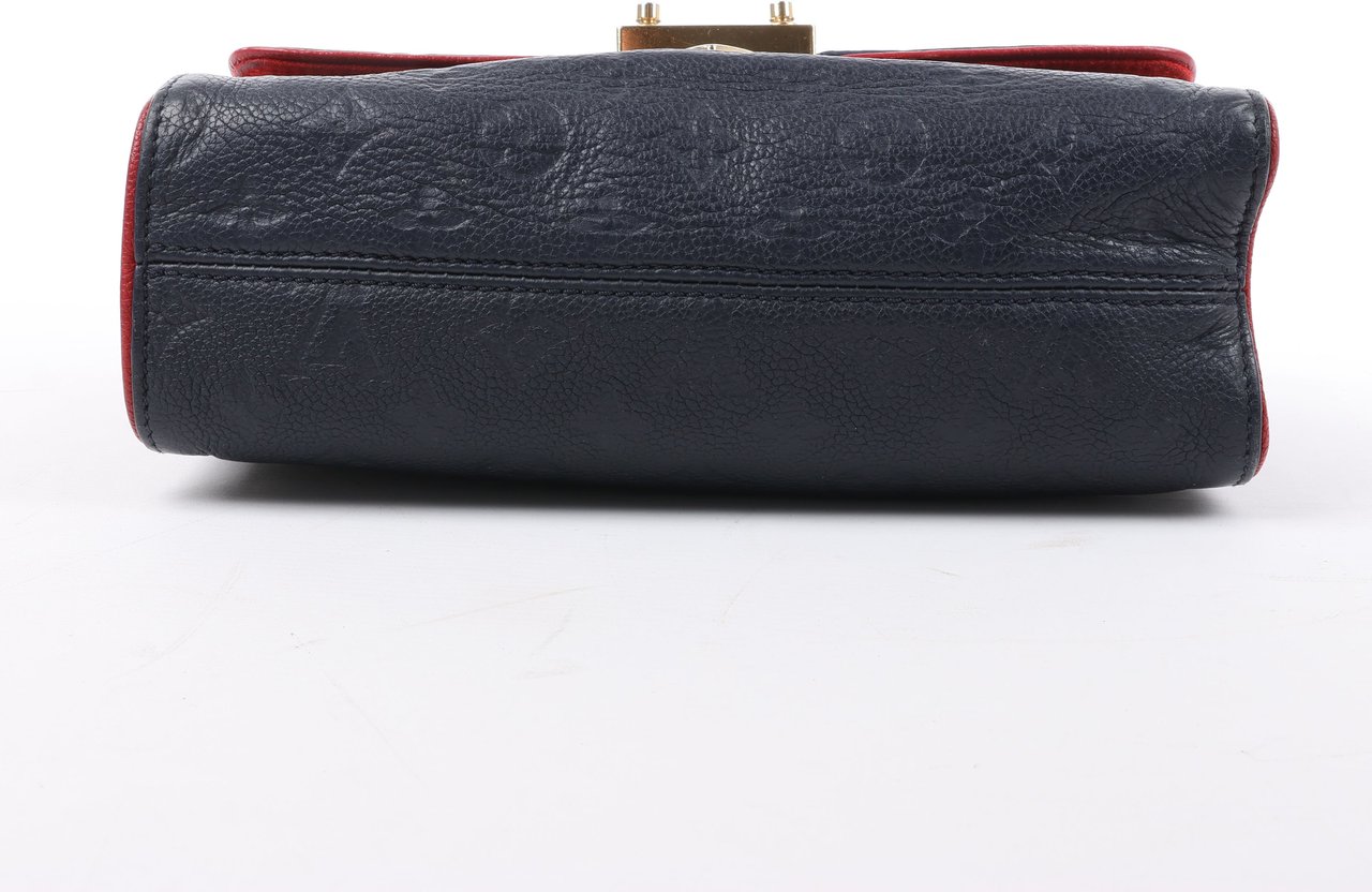 Louis Vuitton Louis Vuitton Monogram Empreinte Saint-Sulpice PM Shoulder Bag in Navy M43394 Navy