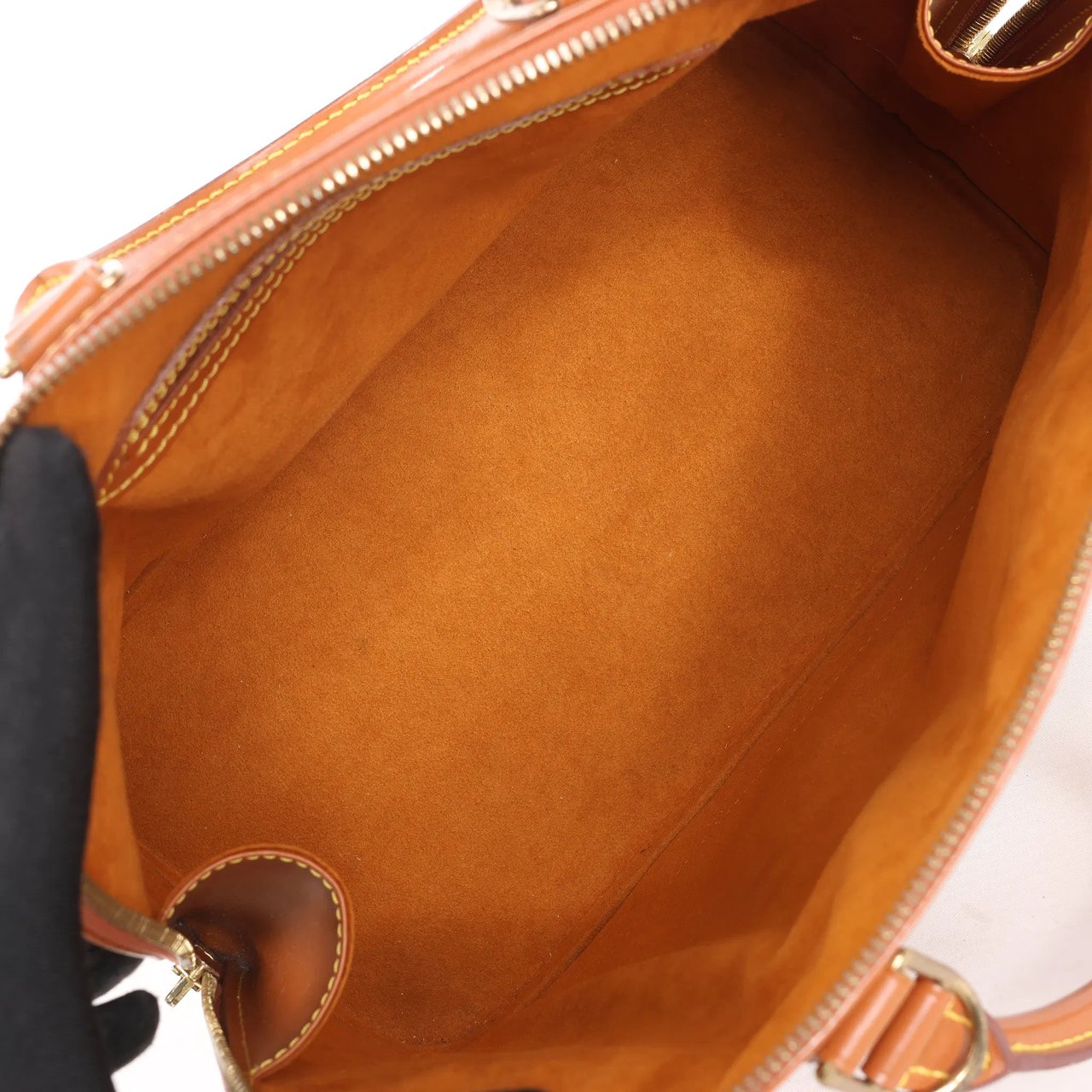 Louis Vuitton Louis Vuitton Alma PM Epi Leather Handbag in Brown Bruin