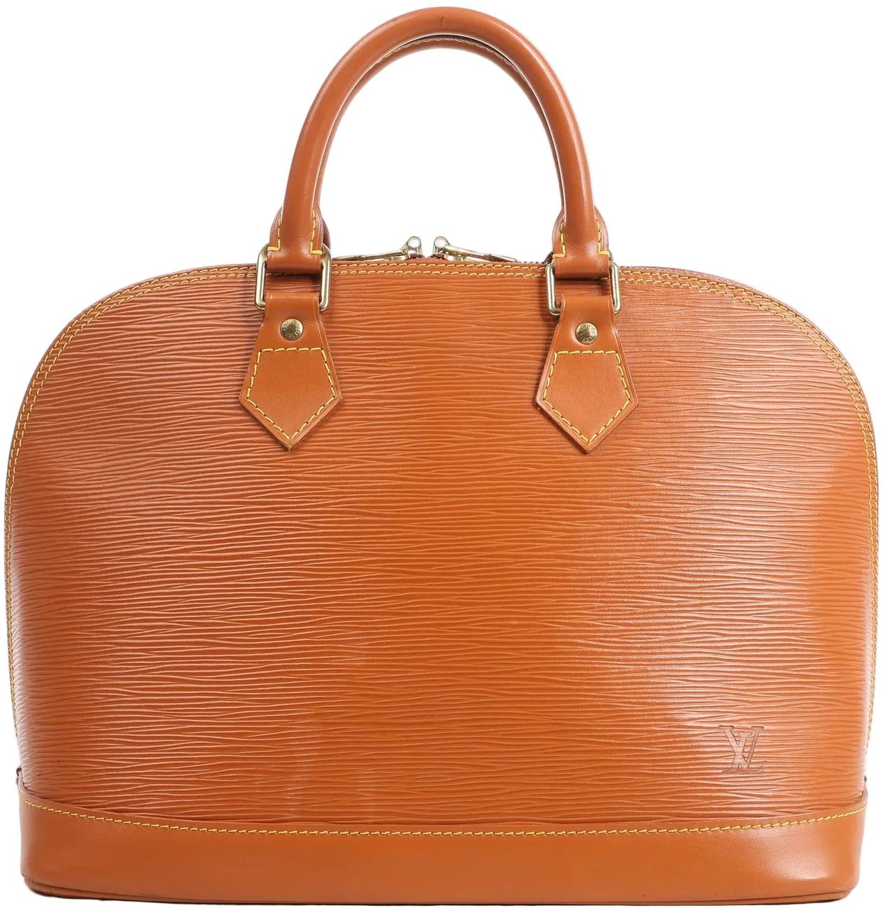 Louis Vuitton Louis Vuitton Alma PM Epi Leather Handbag in Brown Bruin