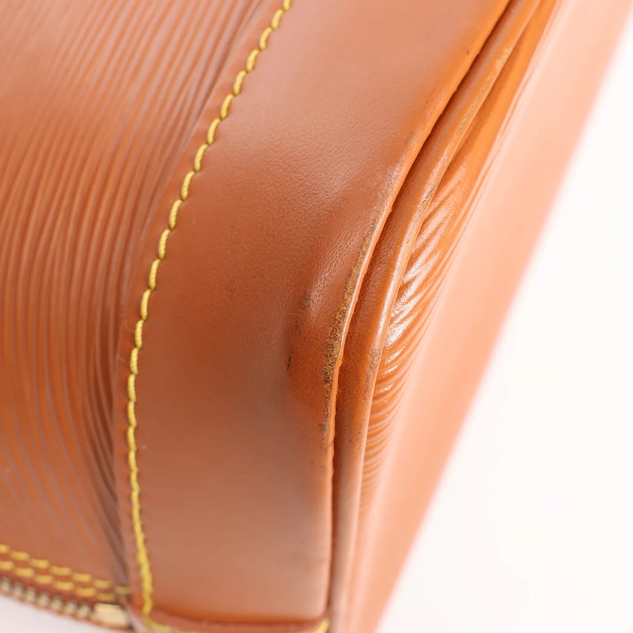 Louis Vuitton Louis Vuitton Alma PM Epi Leather Handbag in Brown Bruin