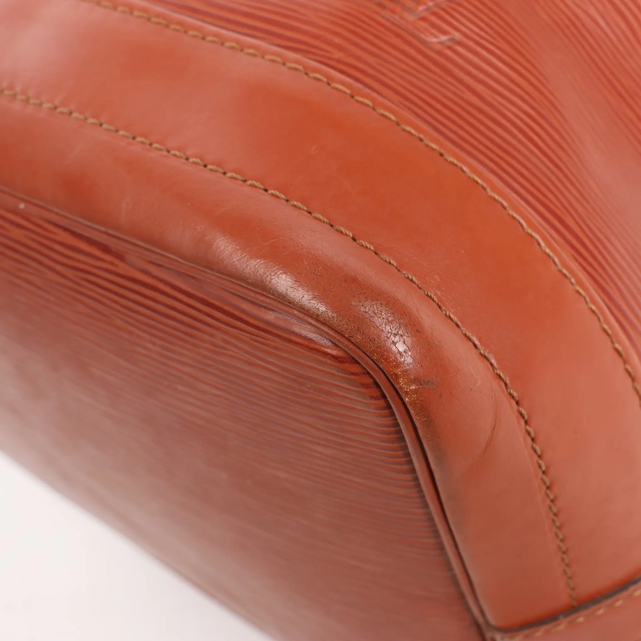 Louis Vuitton Louis Vuitton Noe Epi Leather Shoulder Bag in Brown Bruin