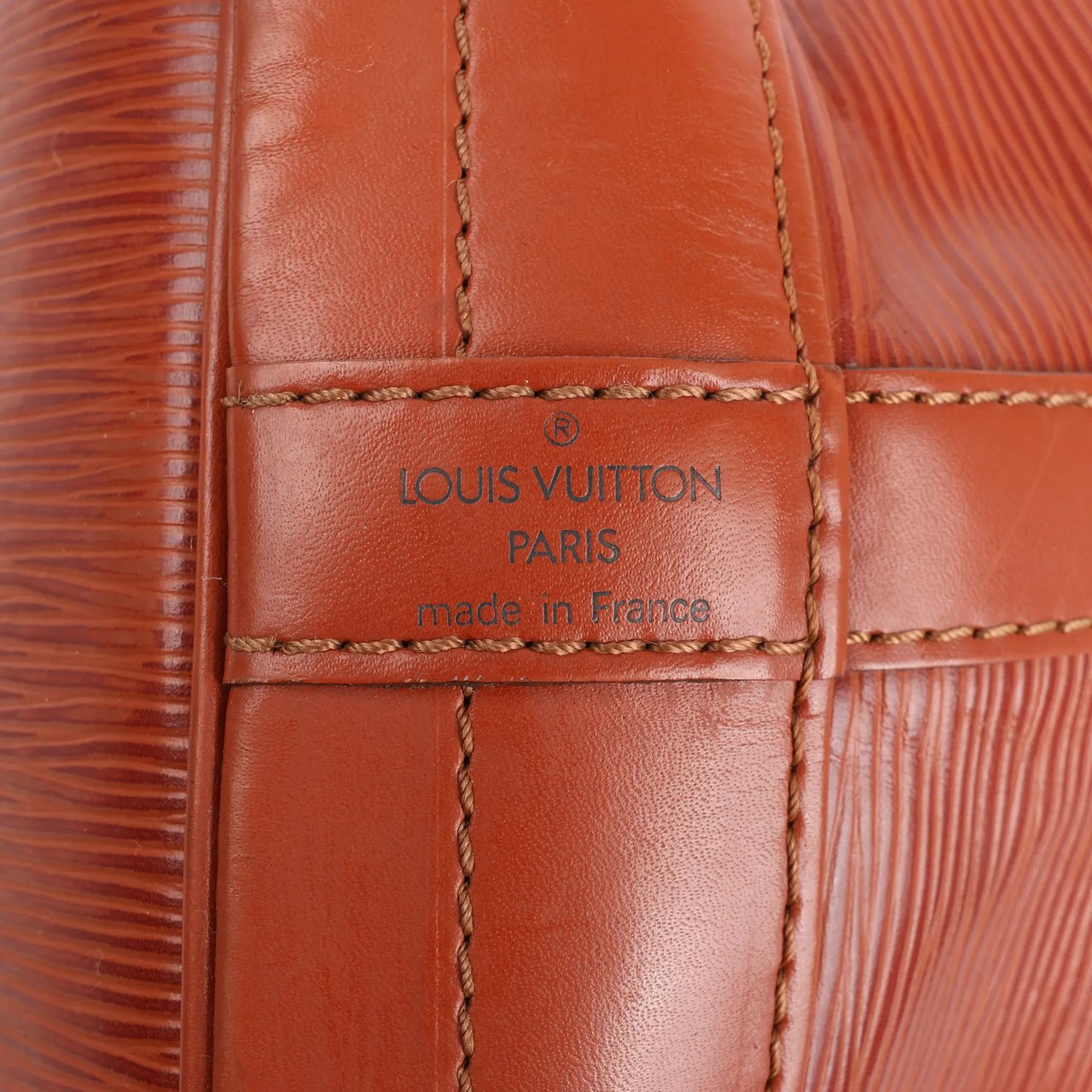 Louis Vuitton Louis Vuitton Noe Epi Leather Shoulder Bag in Brown Bruin