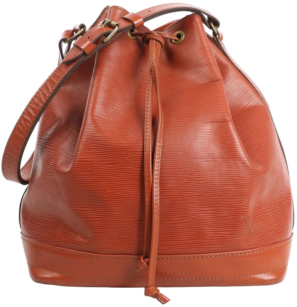 Louis Vuitton Louis Vuitton Noe Epi Leather Shoulder Bag in Brown Bruin
