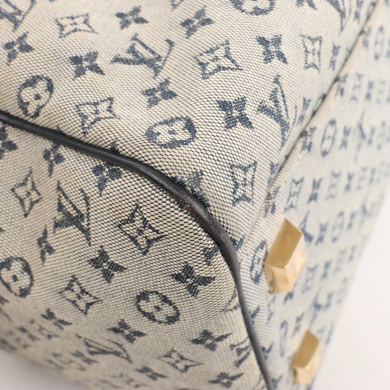 Louis Vuitton Louis Vuitton Josephine GM Monogram Mini Handbag in Beige x Navy Beige