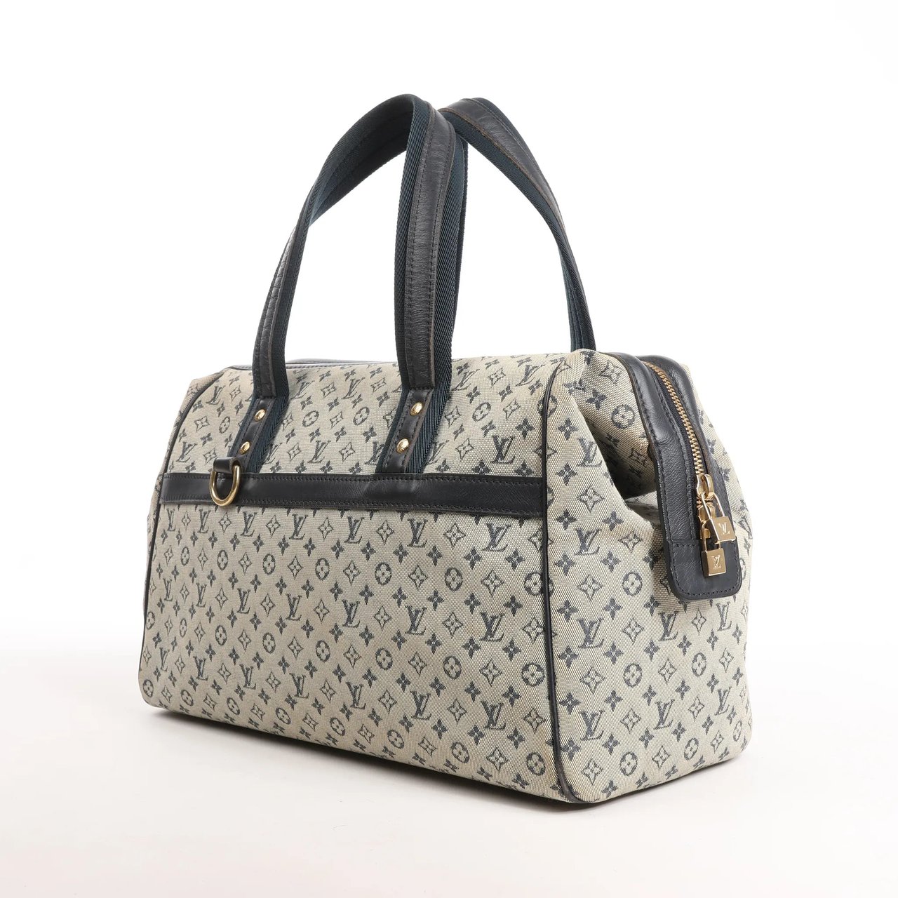 Louis Vuitton Louis Vuitton Josephine GM Monogram Mini Handbag in Beige x Navy Beige