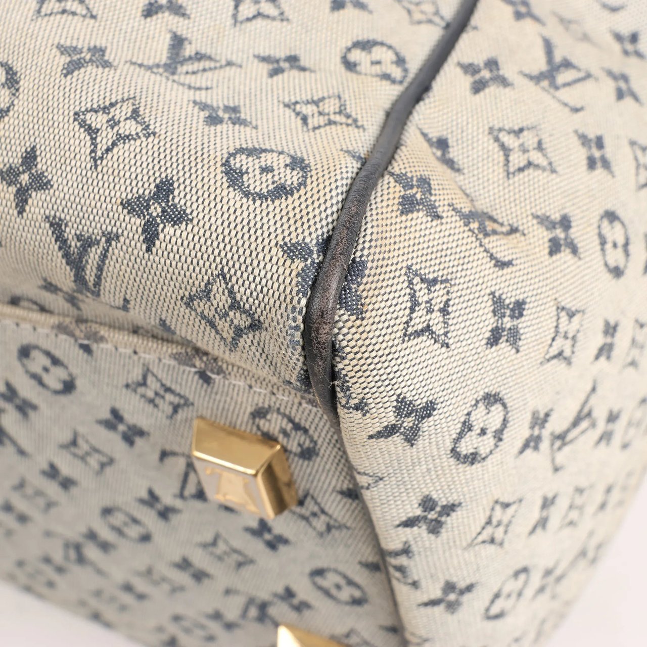 Louis Vuitton Louis Vuitton Josephine GM Monogram Mini Handbag in Beige x Navy Beige