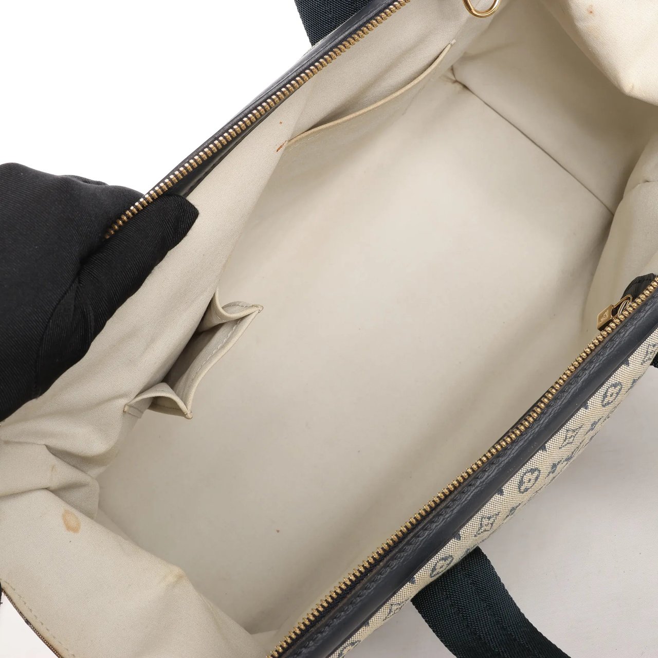 Louis Vuitton Louis Vuitton Josephine GM Monogram Mini Handbag in Beige x Navy Beige