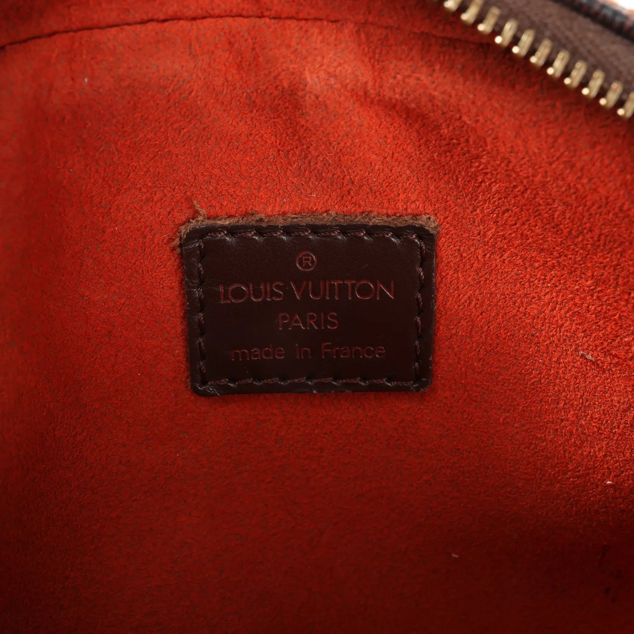 Louis Vuitton Louis Vuitton Damier Ebene Ipanema Pochette Crossbody Bag in Brown N51296 Bruin