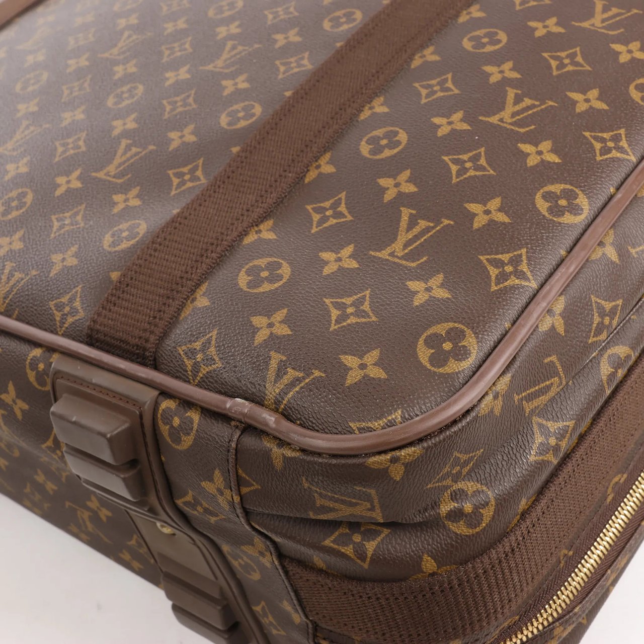 Louis Vuitton Louis Vuitton Satellite 60 Monogram Canvas Travel Bag in Brown Bruin