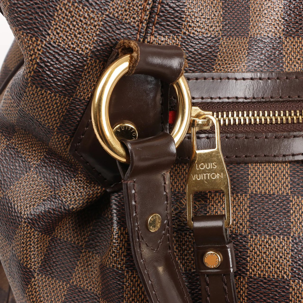 Louis Vuitton Louis Vuitton Evora MM Damier Ebene 2Way Shoulder Bag in Brown Bruin