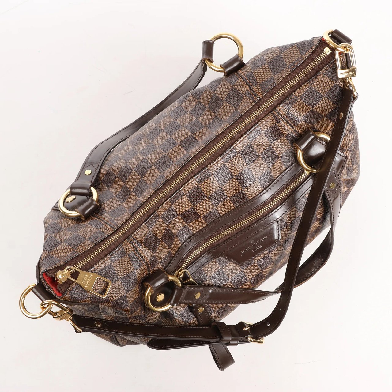 Louis Vuitton Louis Vuitton Evora MM Damier Ebene 2Way Shoulder Bag in Brown Bruin