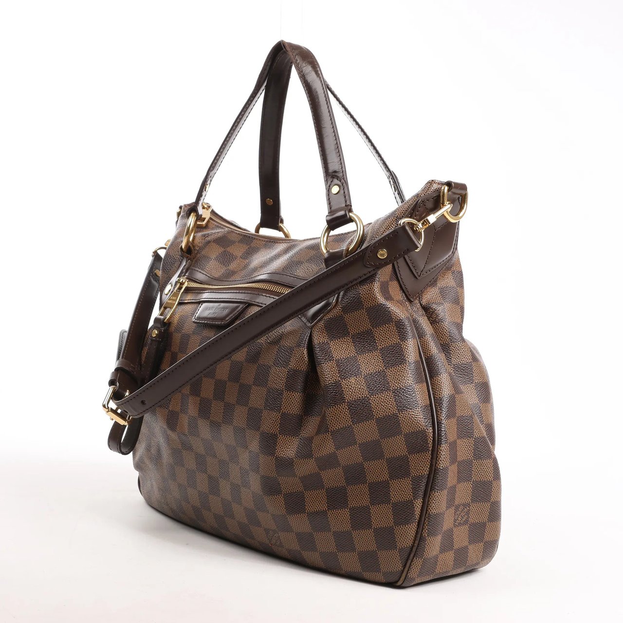 Louis Vuitton Louis Vuitton Evora MM Damier Ebene 2Way Shoulder Bag in Brown Bruin