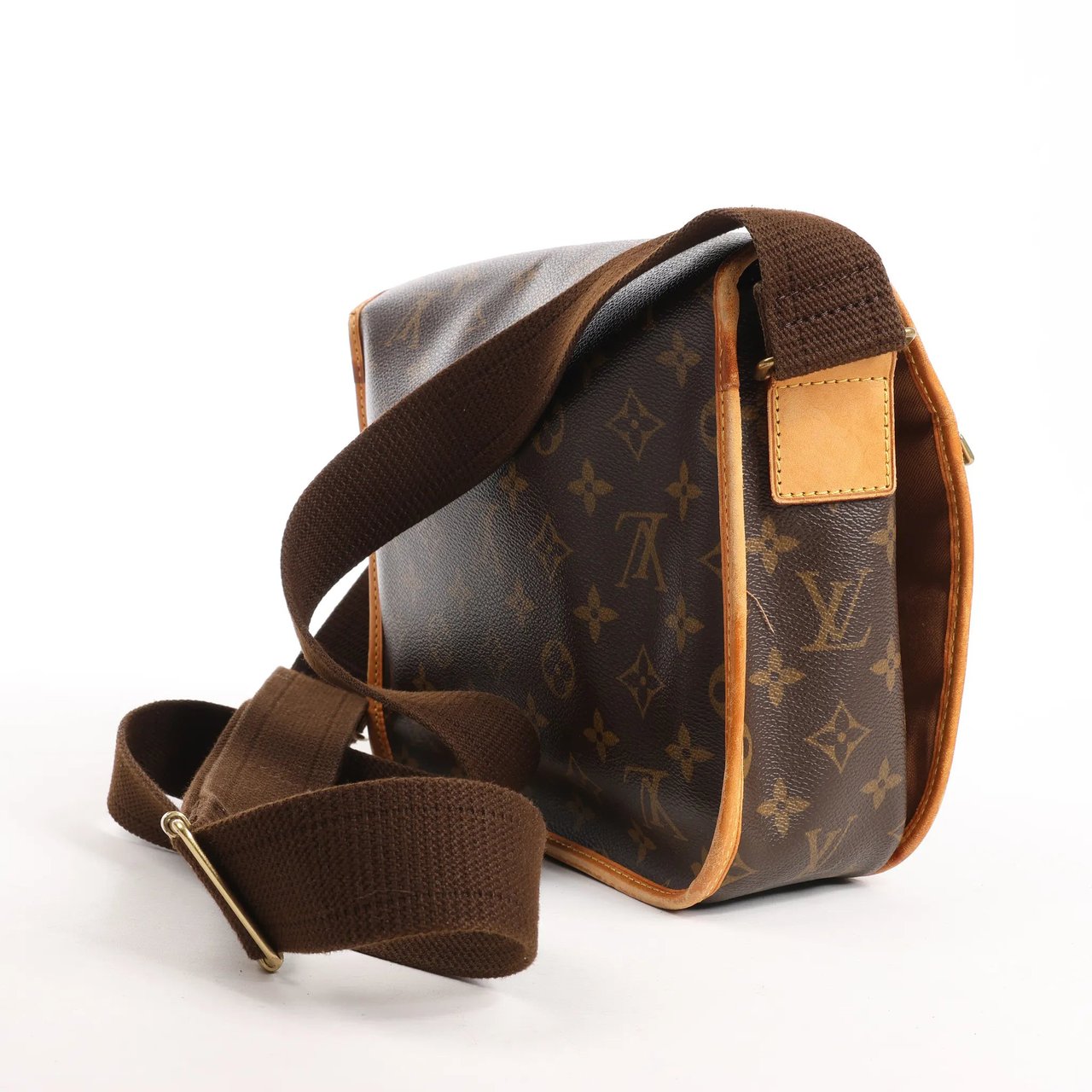 Louis Vuitton Louis Vuitton Bosphor PM Monogram Crossbody Bag in Brown Bruin